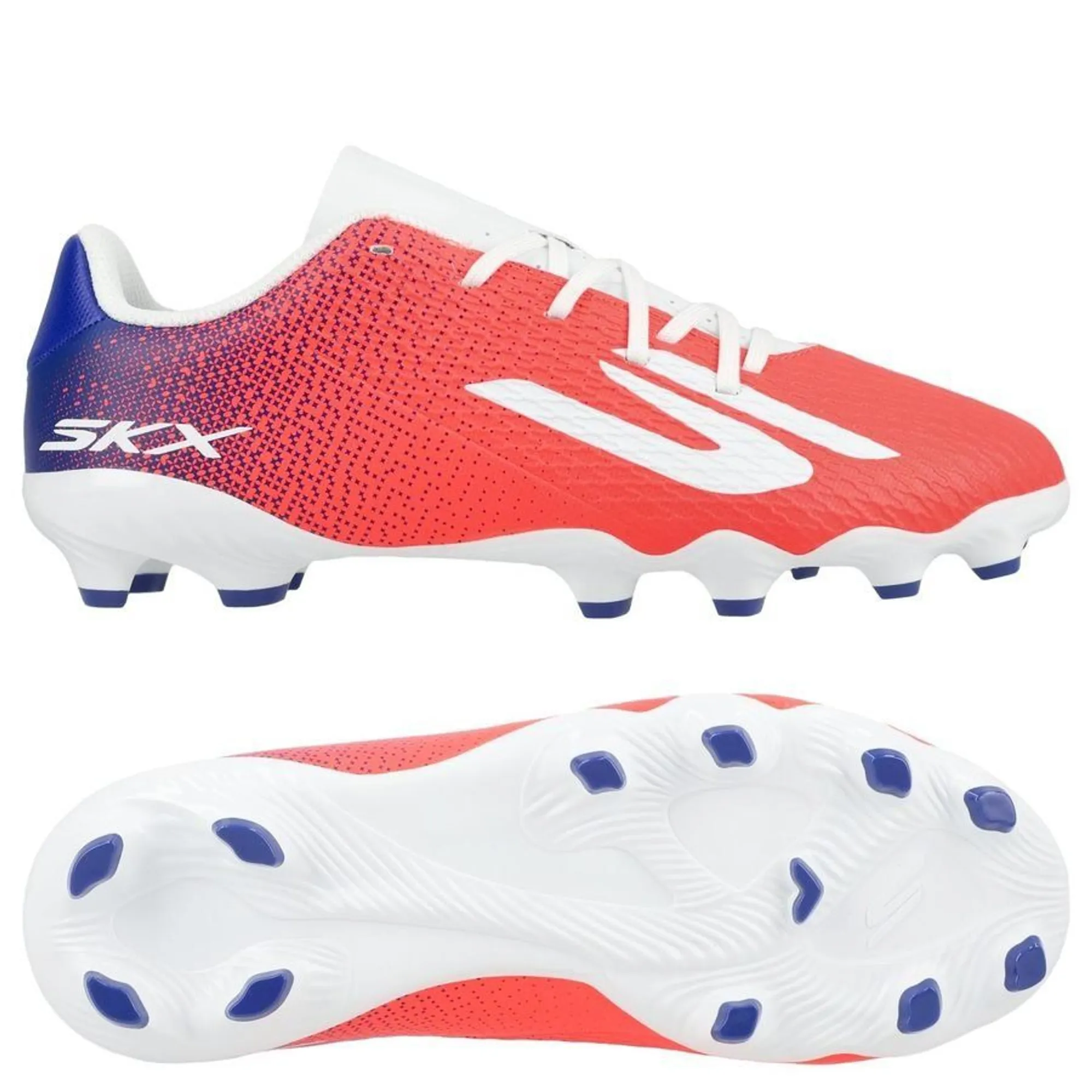Skechers SKX_2 Jr Youth MG Shoes in Black/Blue/Pink