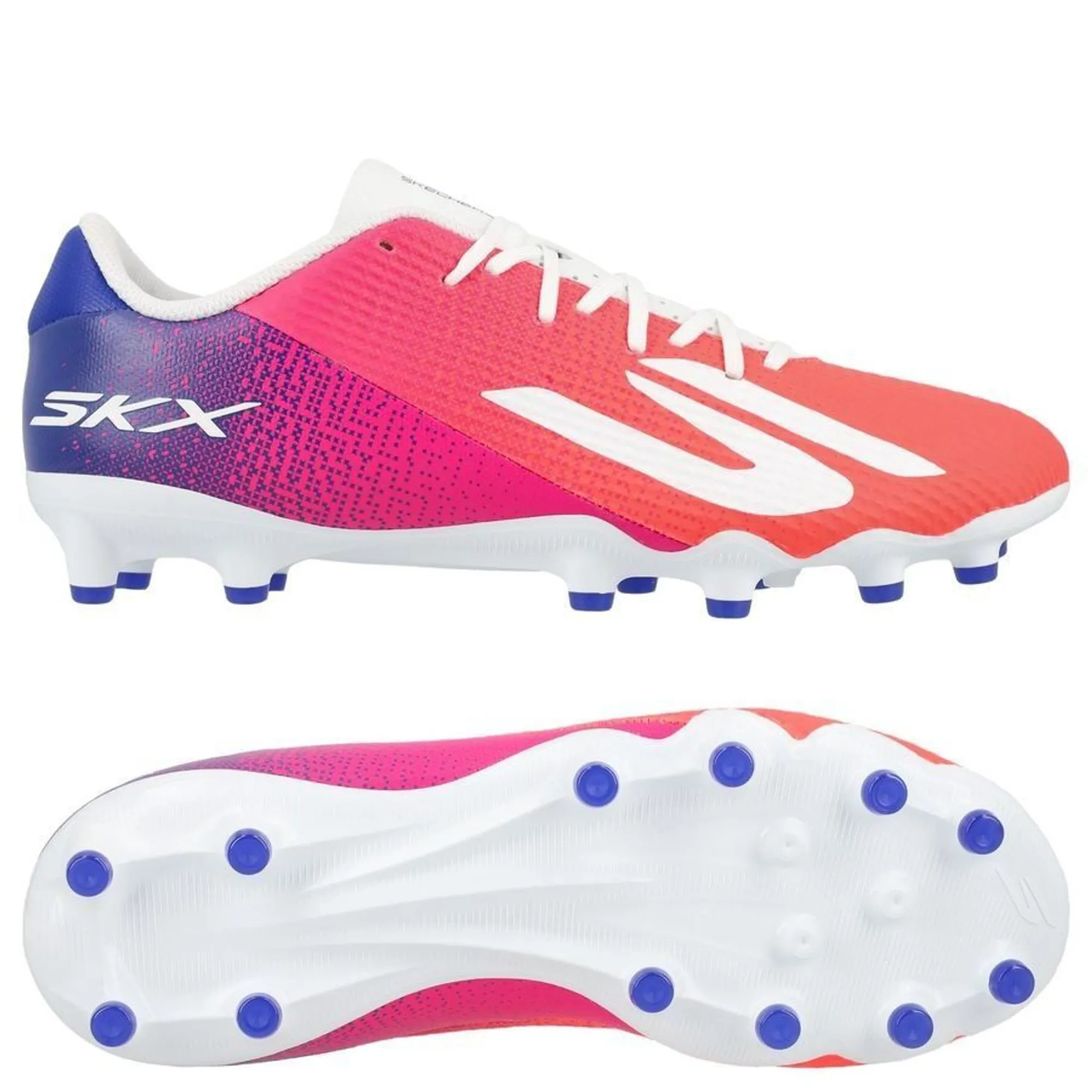 Skechers SKX_2 Academy AG Shoes in Black/Blue/Pink