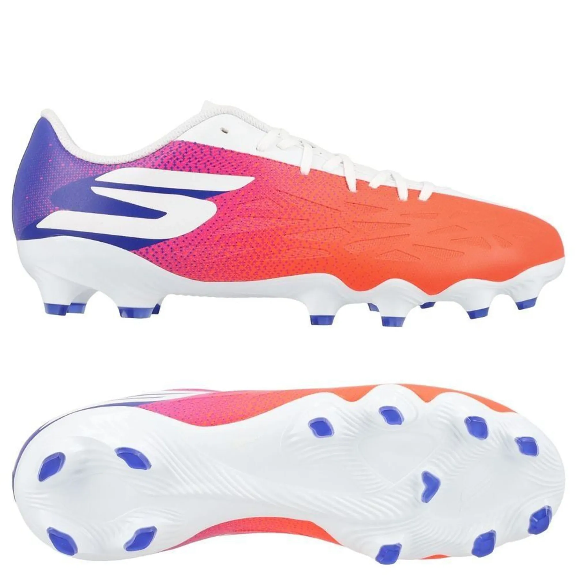 Skechers Razor 2 Academy FG Shoes in Black/Blue/Pink