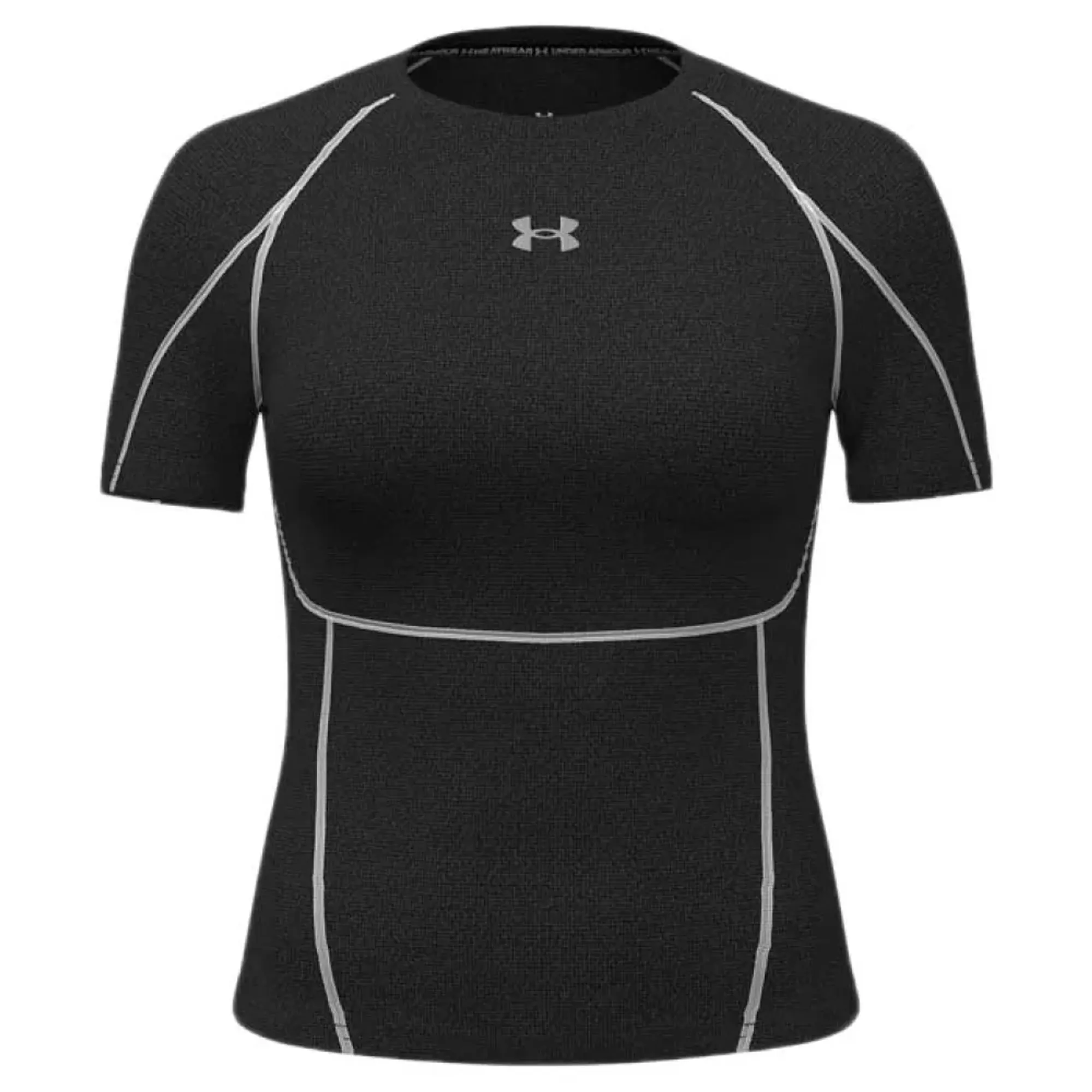 Under Armour HeatGear® Elite Women's Short Sleeve Ultimate Black / Reflective L