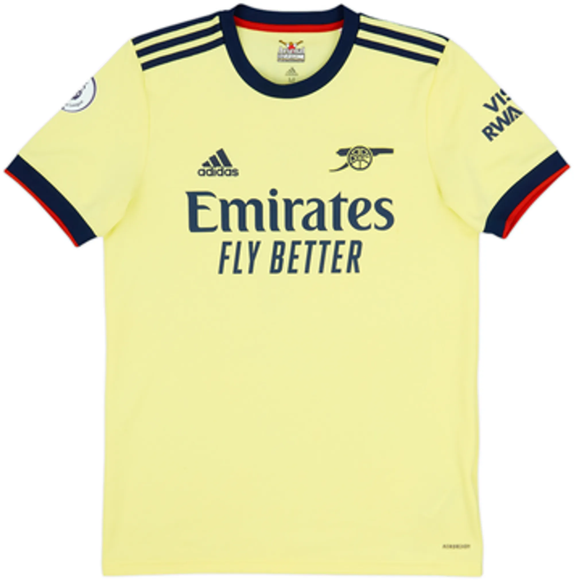 2021-22 Arsenal Away Shirt White #4 - 8/10 - (M)