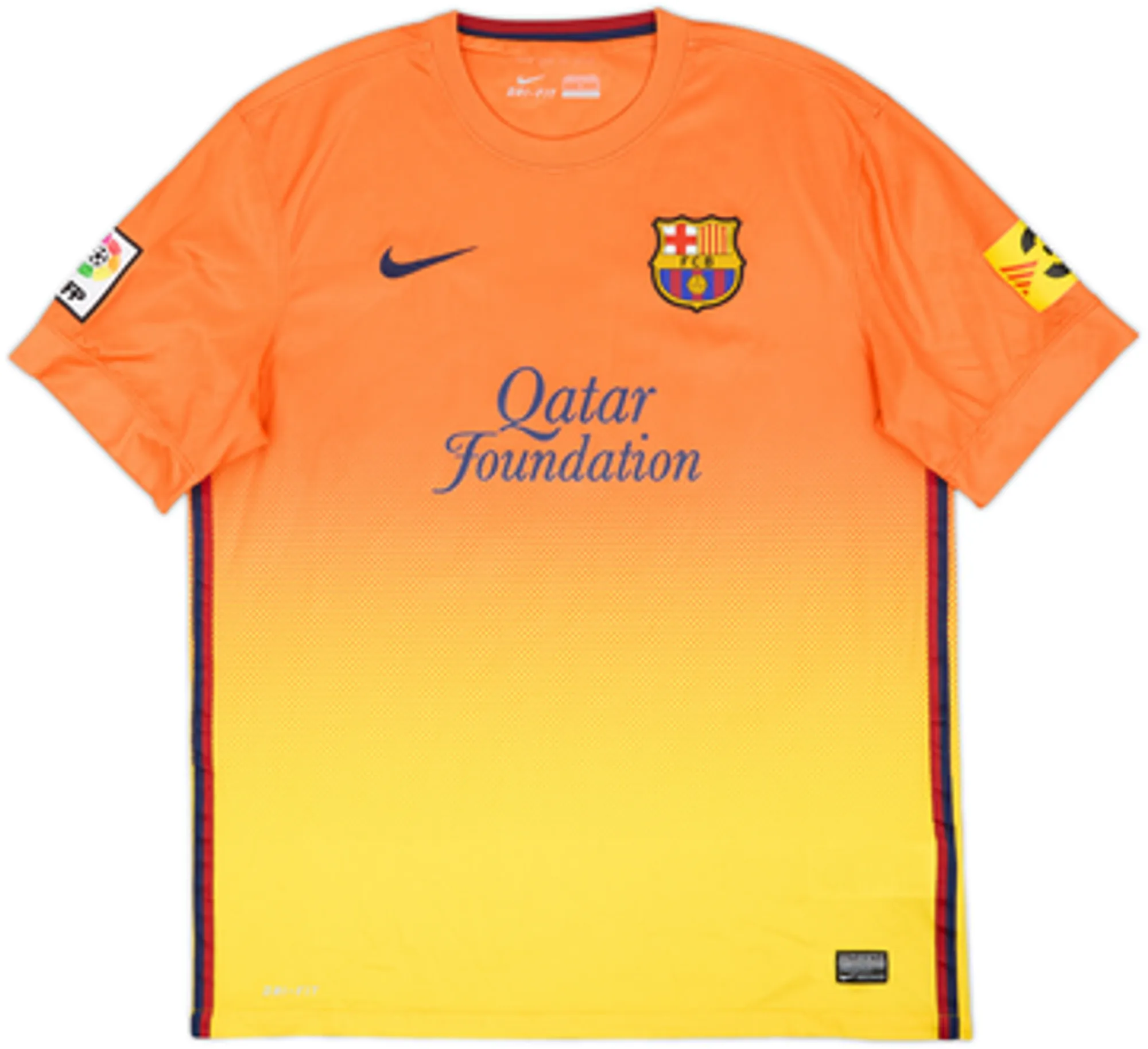 2012-13 Barcelona Away Shirt Xavi #6 - 8/10 - (L)