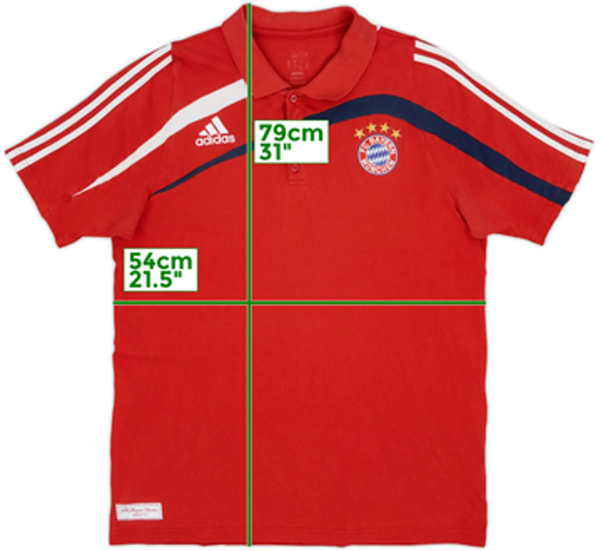 2009-10 Bayern Munich adidas Polo Shirt - 8/10 - (L)