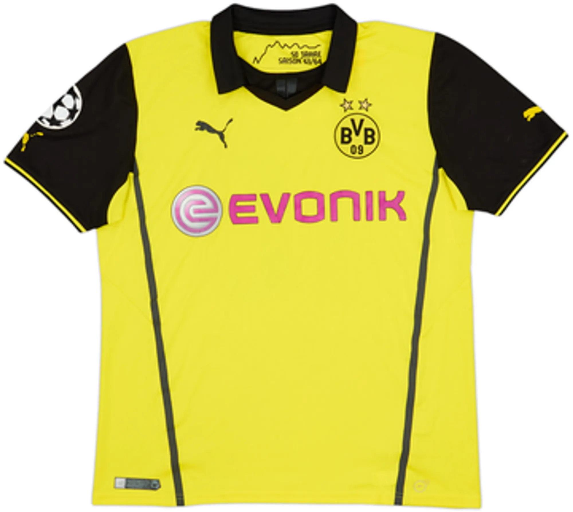 2013-14 Borussia Dortmund CL Home Shirt Sahin #18 - 6/10 - (M)