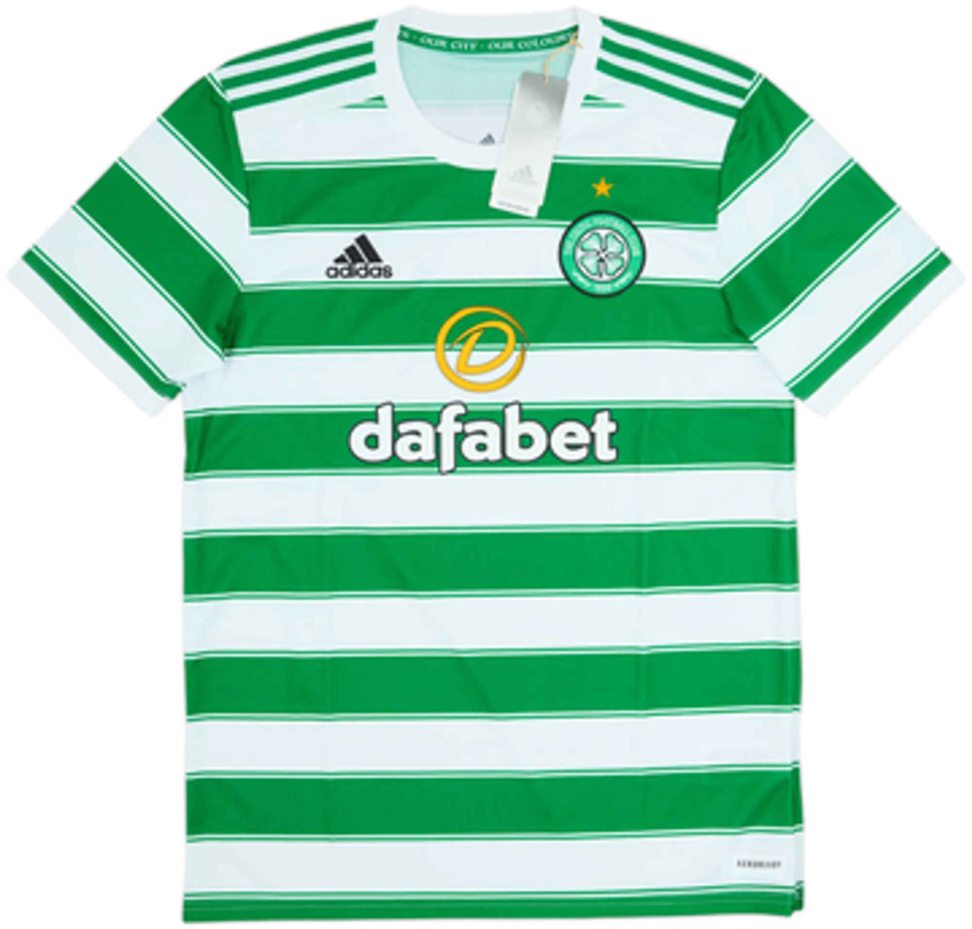 2021-22 Celtic Home Shirt Kyogo #8 (M)