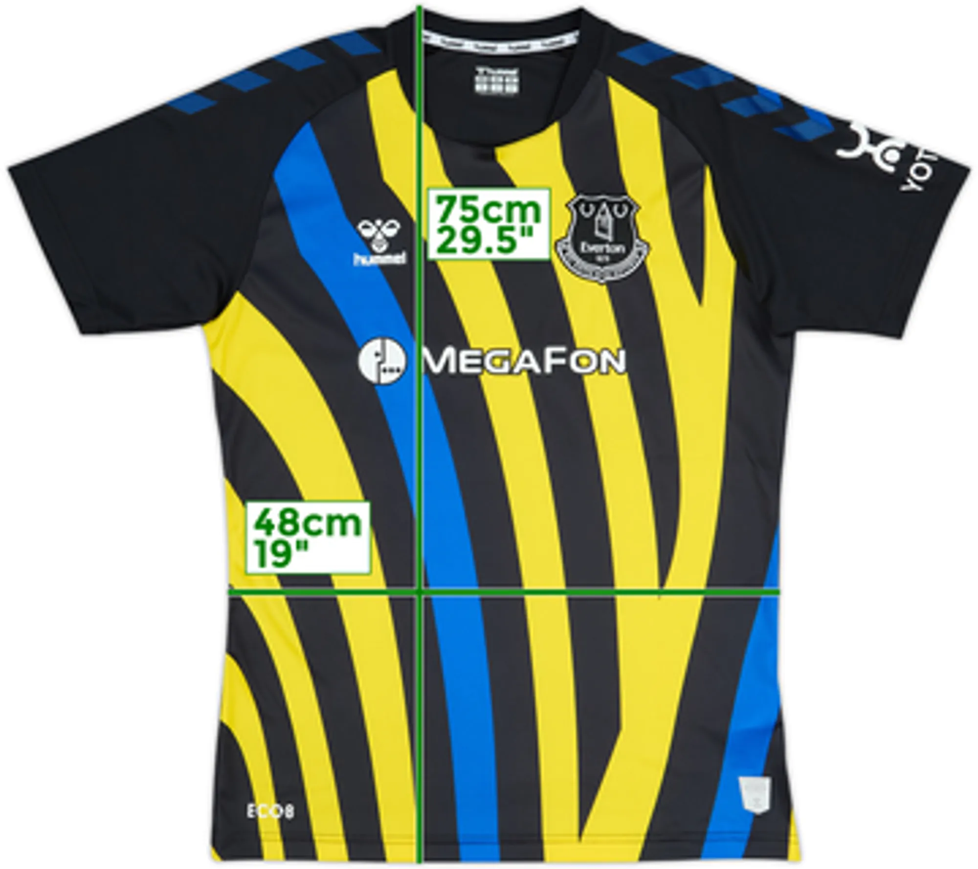 2021-22 Everton GK S/S Shirt - 10/10 - (M)