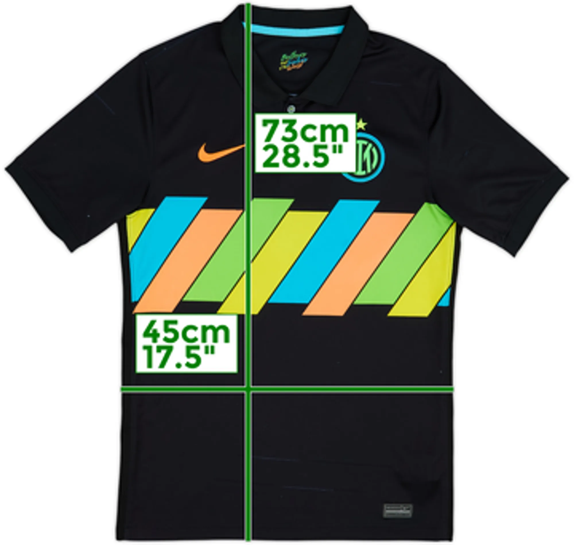 2021-22 Inter Milan Third Shirt - 6/10 - (S)