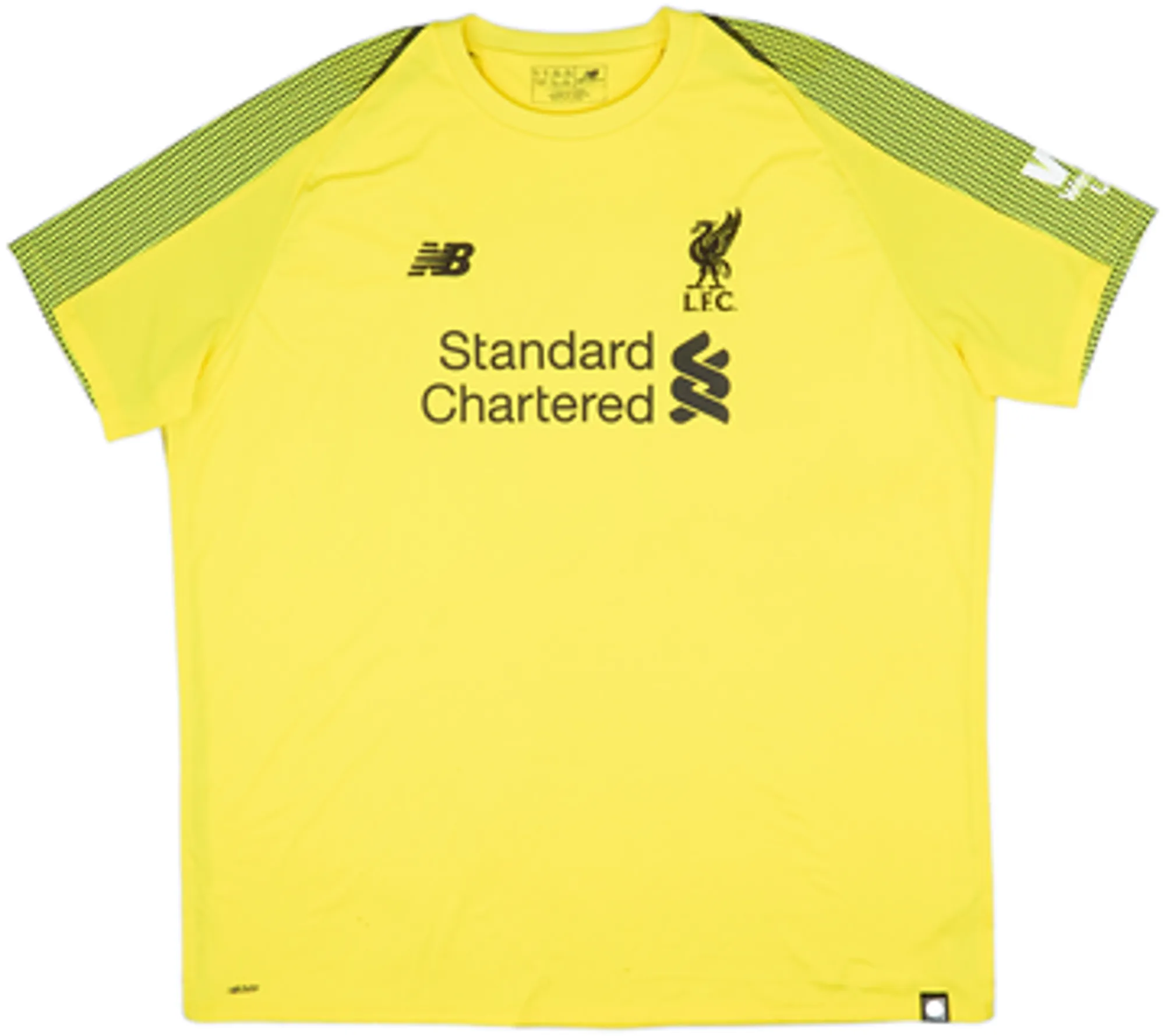 2018-19 Liverpool GK S/S Shirt A.Becker #13 - 7/10 - (XXL)