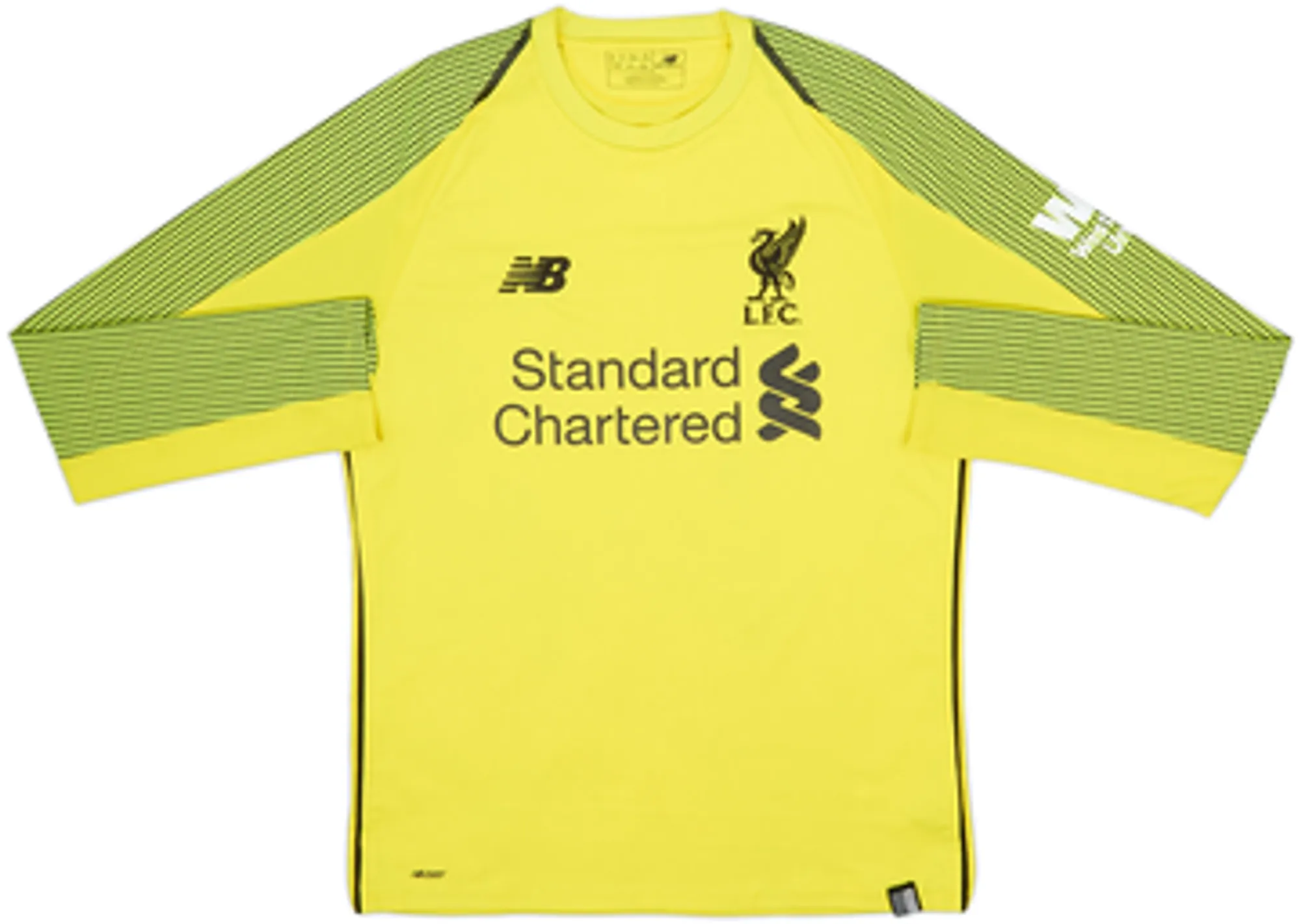 2018-19 Liverpool GK Shirt A.Becker #13 - 7/10 - (S)