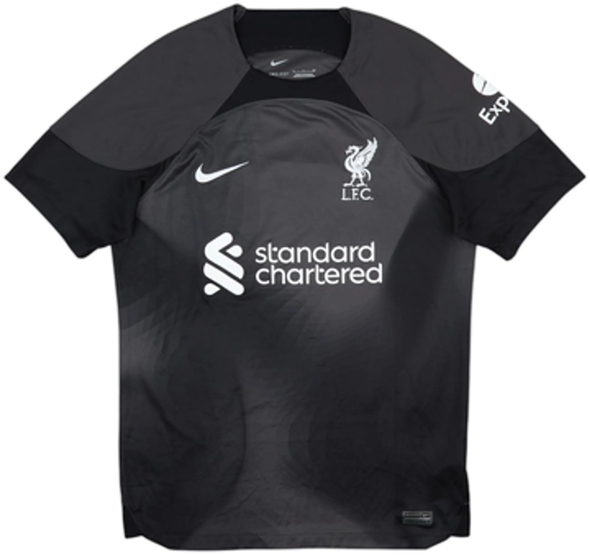 2022-23 Liverpool GK S/S Shirt A.Becker #1 - 8/10 - (S)