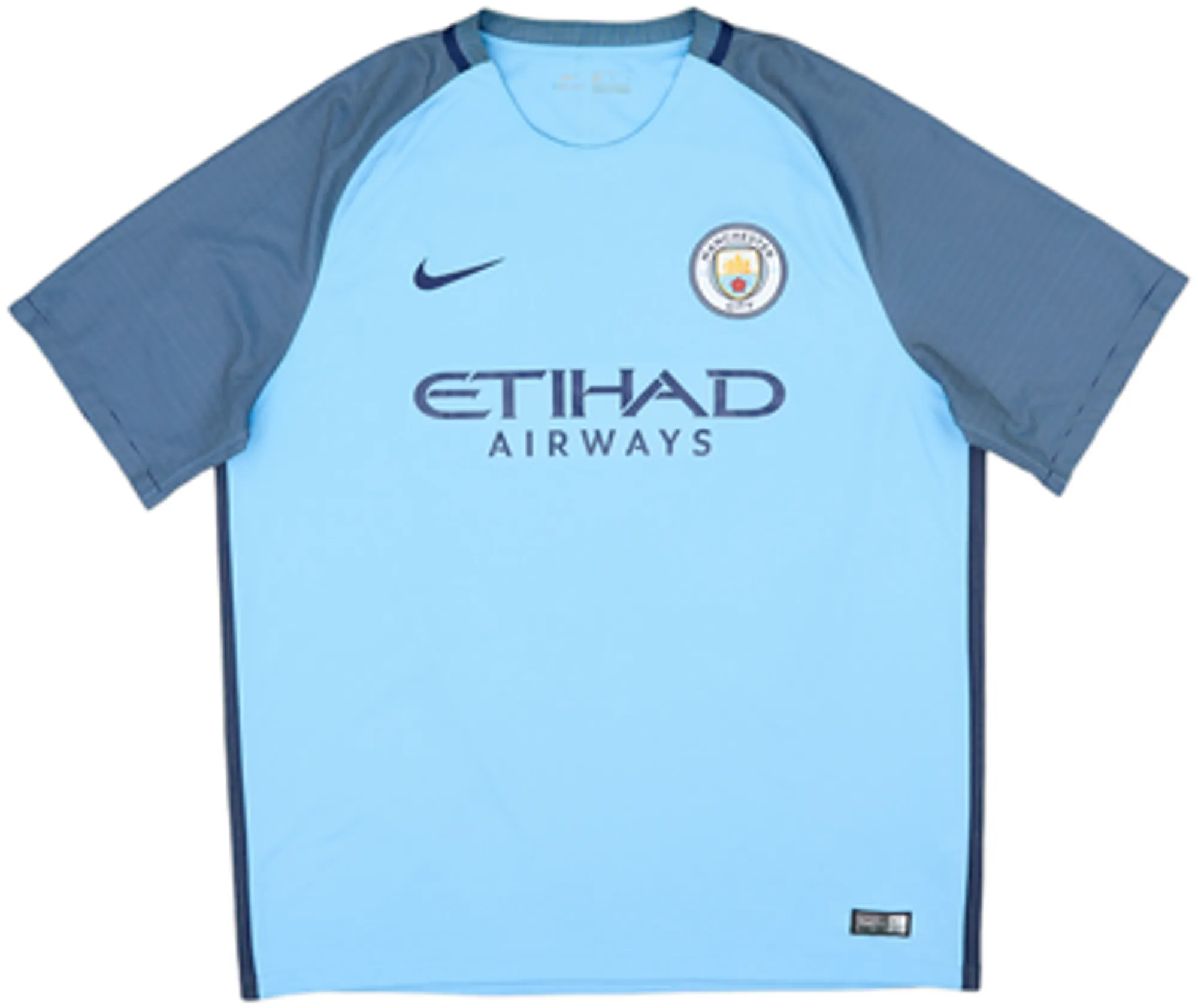 2016-17 Manchester City Home Shirt De Bruyne #17 - 10/10 - (XL)