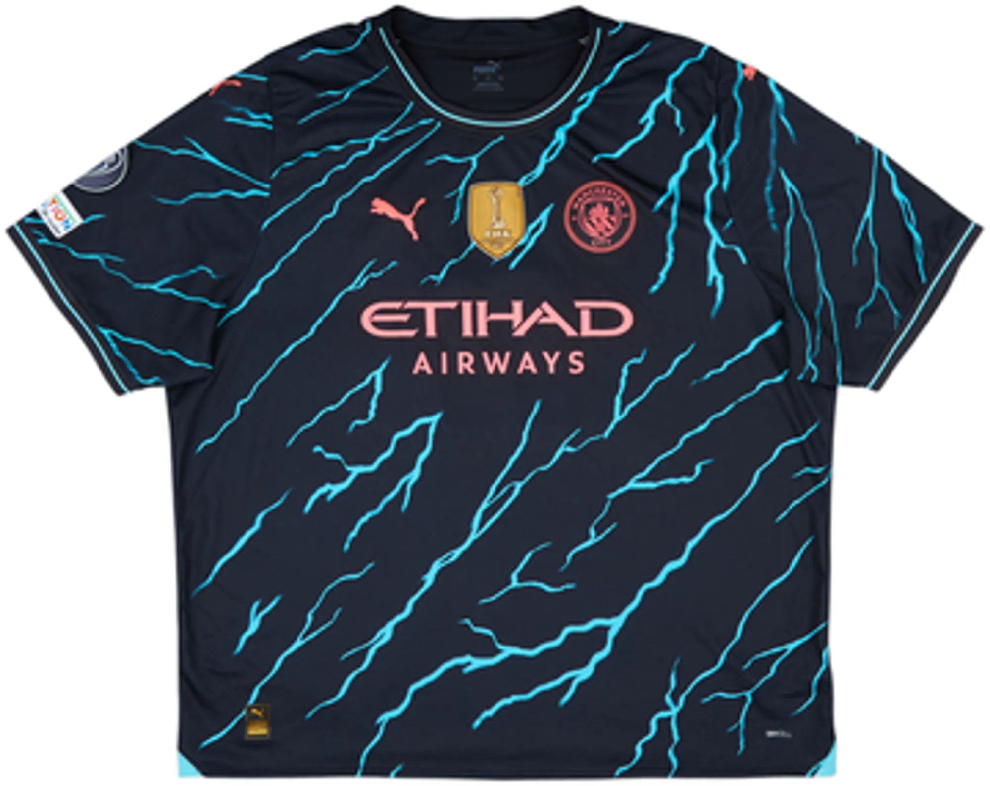 2023-24 Manchester City Third Shirt De Bruyne #17 - 7/10 - (3XL)