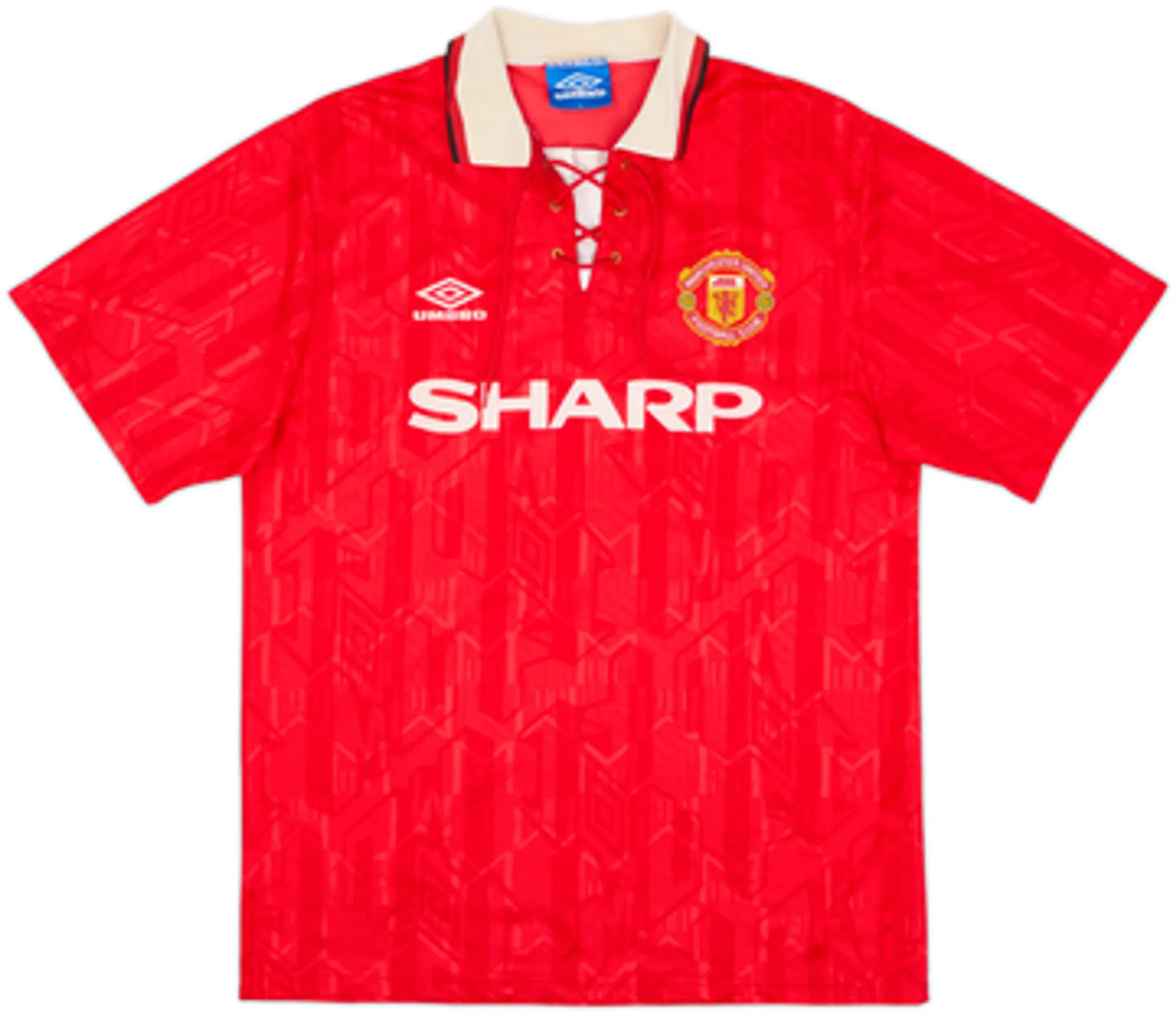 1992-94 Manchester United Home Shirt Giggs #11 - 6/10 - (L)