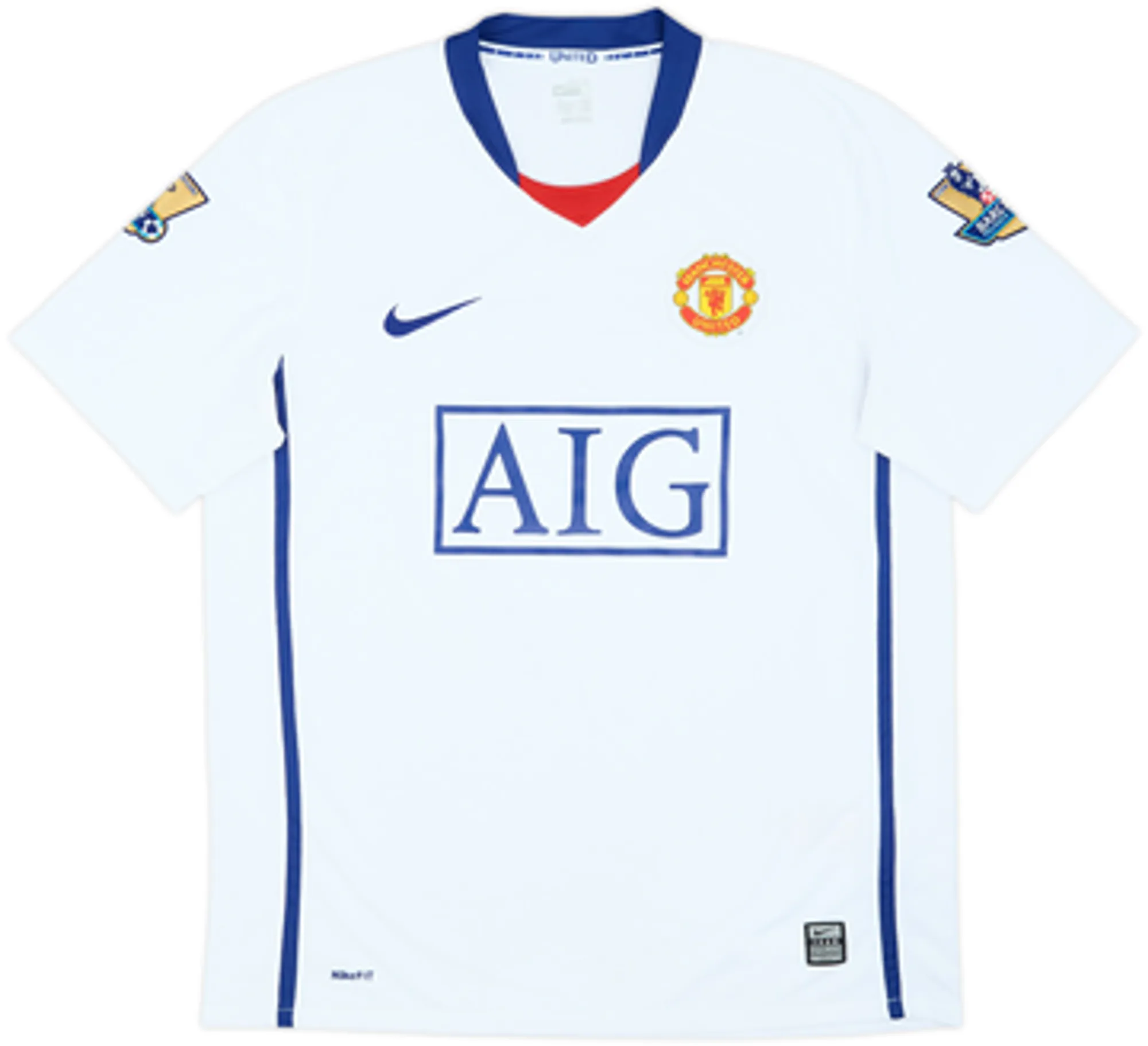 2008-10 Manchester United Away Shirt Neville #2 - 8/10 - (M)
