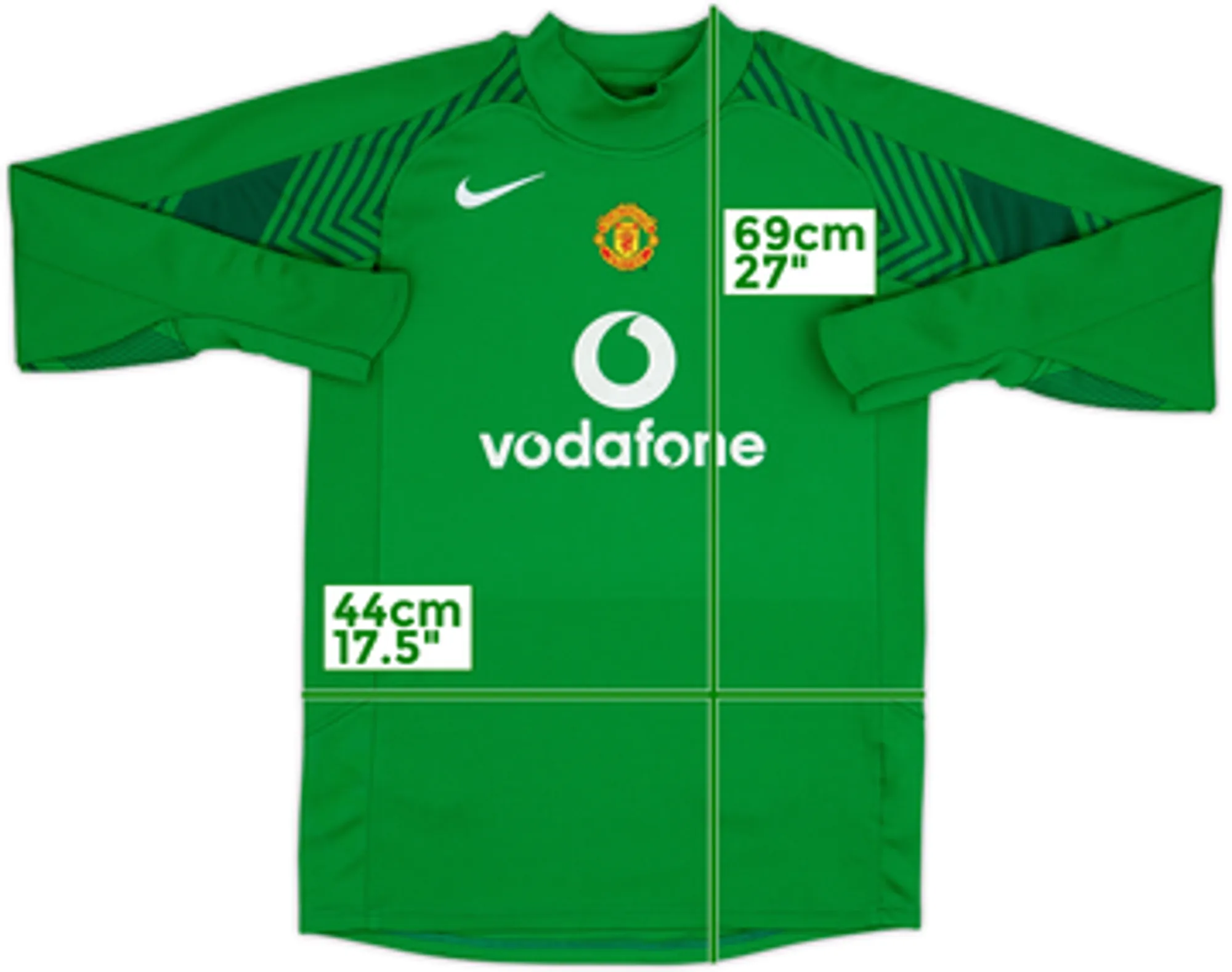2005-06 Manchester United GK Shirt - 6/10 - (XL.Boys)