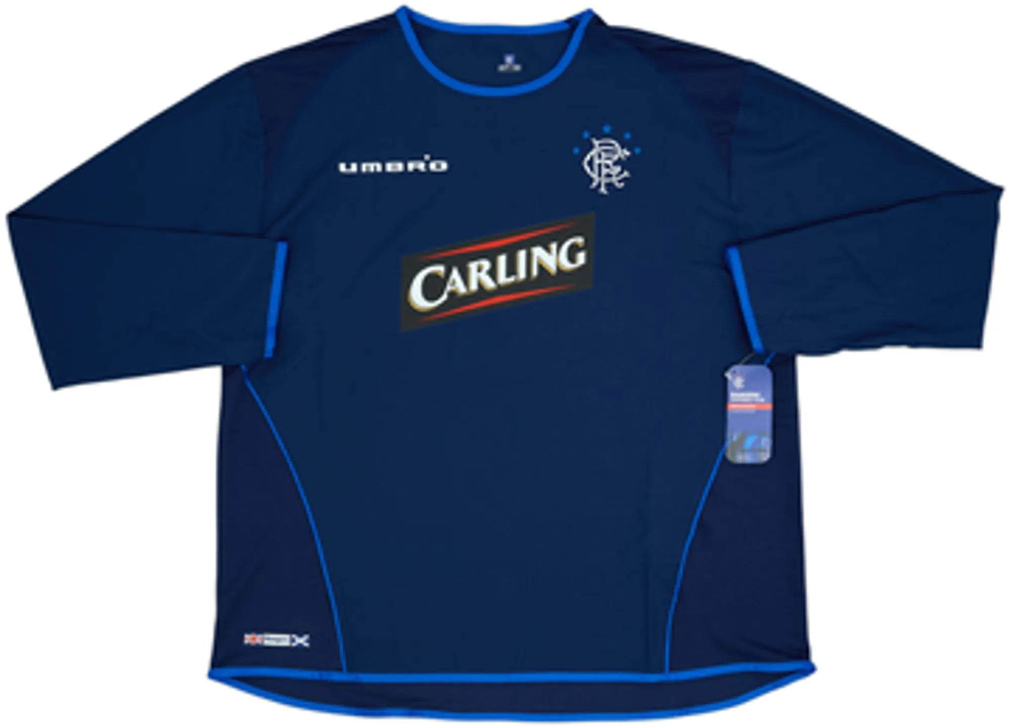 2005-06 Rangers Third L/S Shirt Ferguson #6 (XXL)