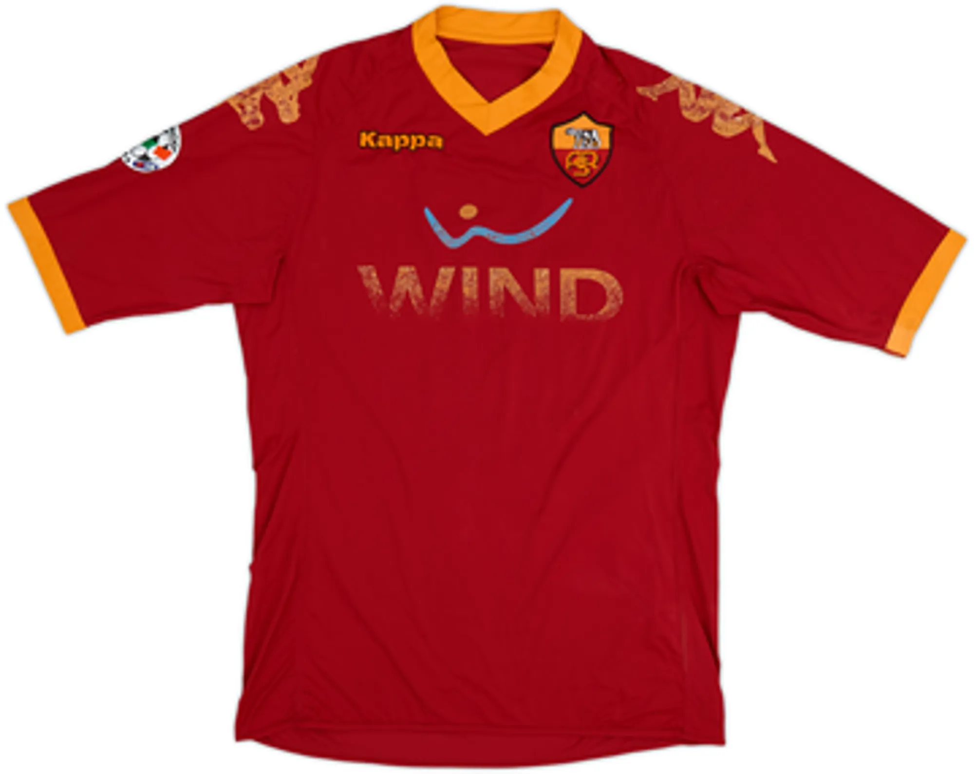 2010-11 Roma Home Shirt De Rossi #16 - 4/10 - (XL)