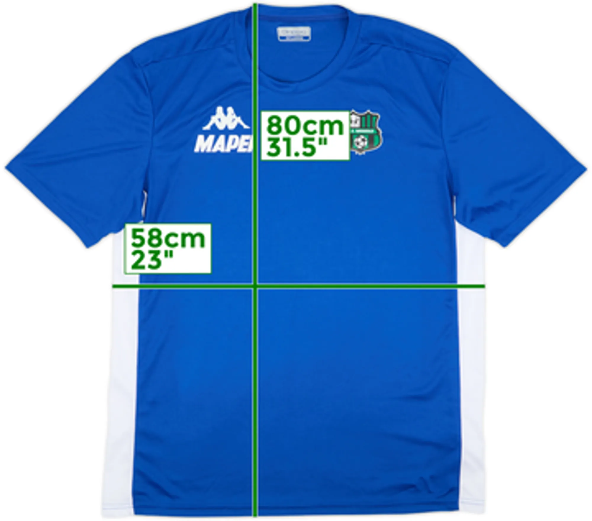 2018-19 Sassuolo Kappa Training Shirt - 10/10 - (XXL)