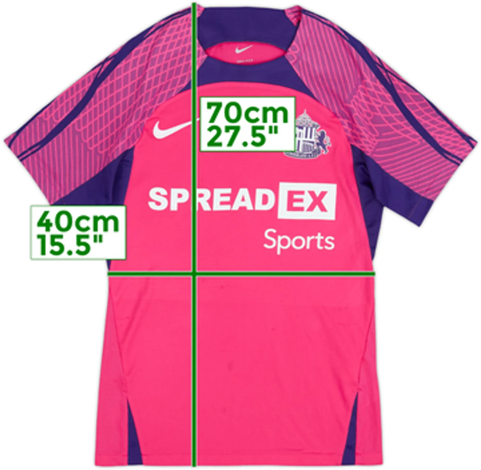 2023-24 Sunderland Away Shirt - 7/10 - (S)