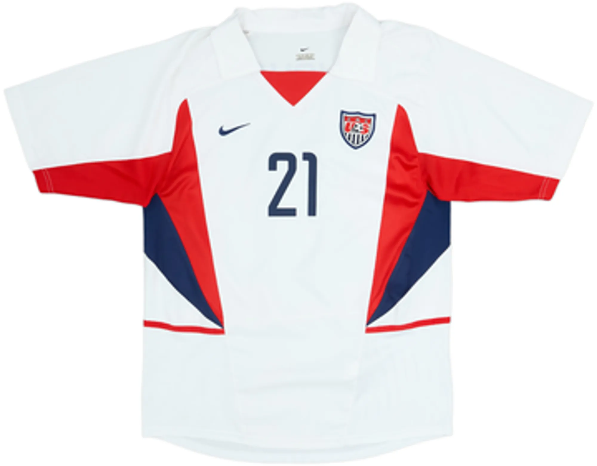 2002-03 USA Home Shirt Donovan #21 - 7/10 - (S)