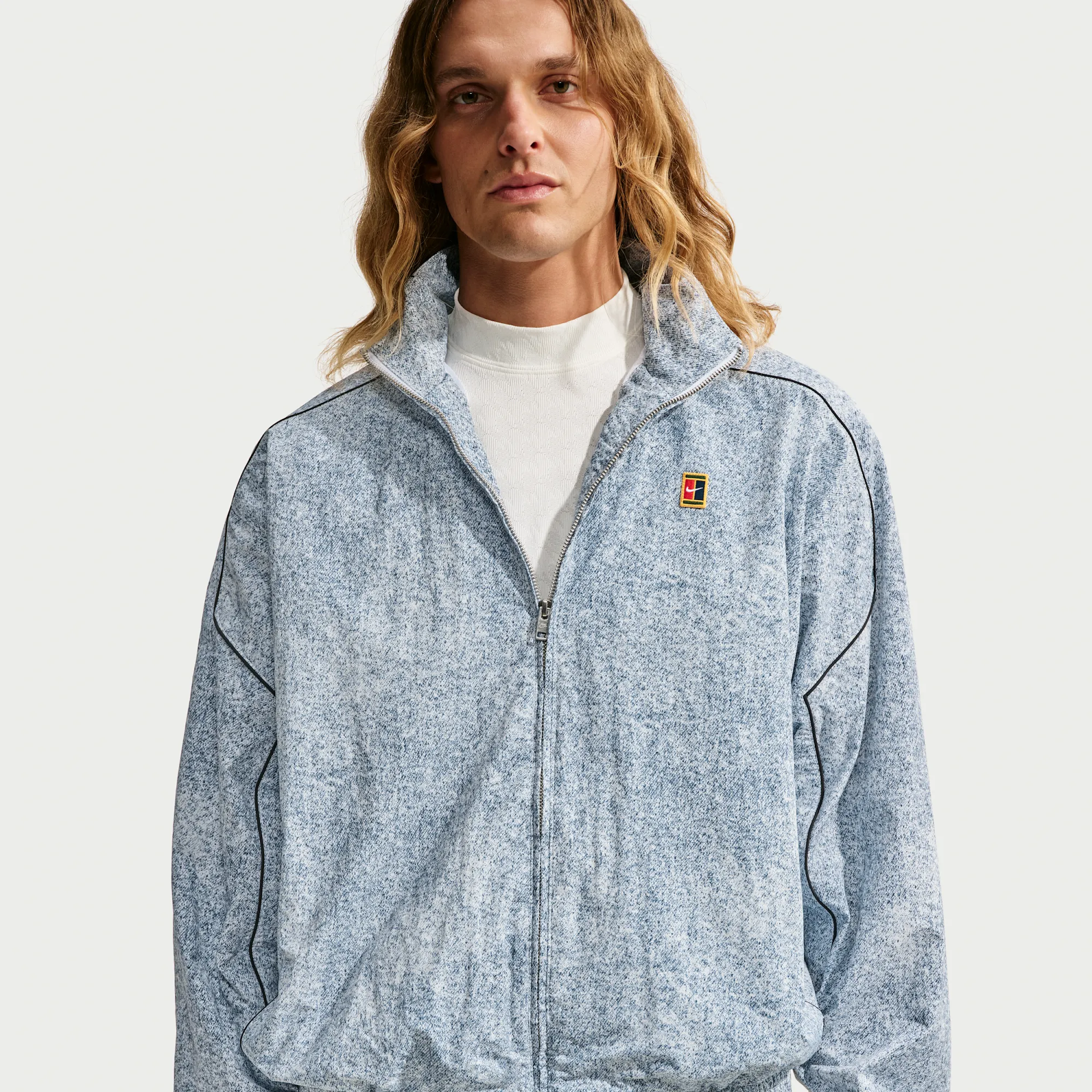 Nike Club Rules Men's Full-Zip Jacket - White