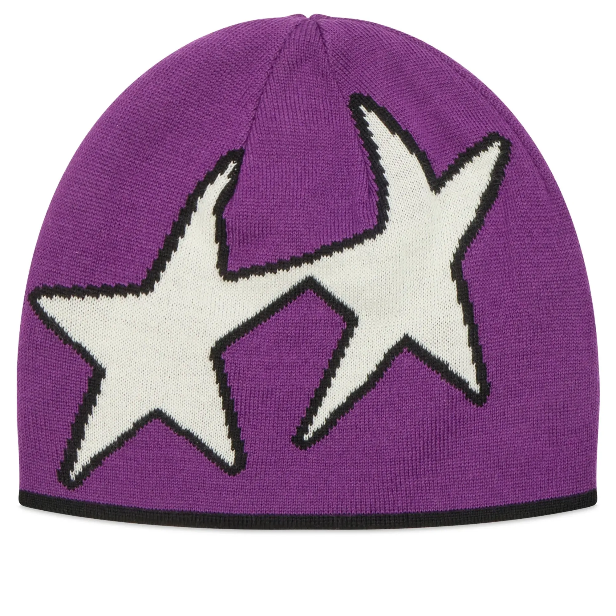 TwoJeys Reversible Icon Beanie Black/Purple