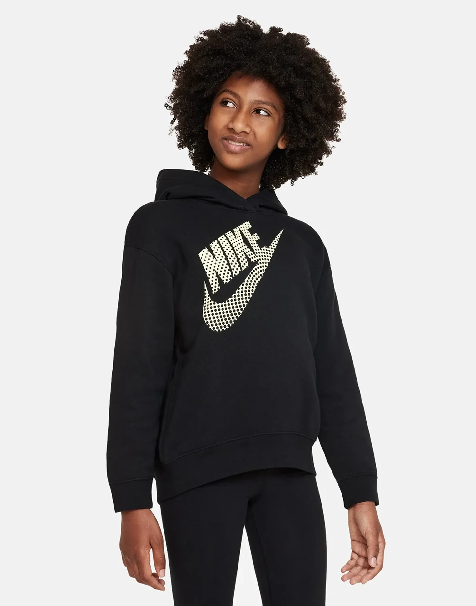 Nike Older Girls Dance Hoodie in Black 