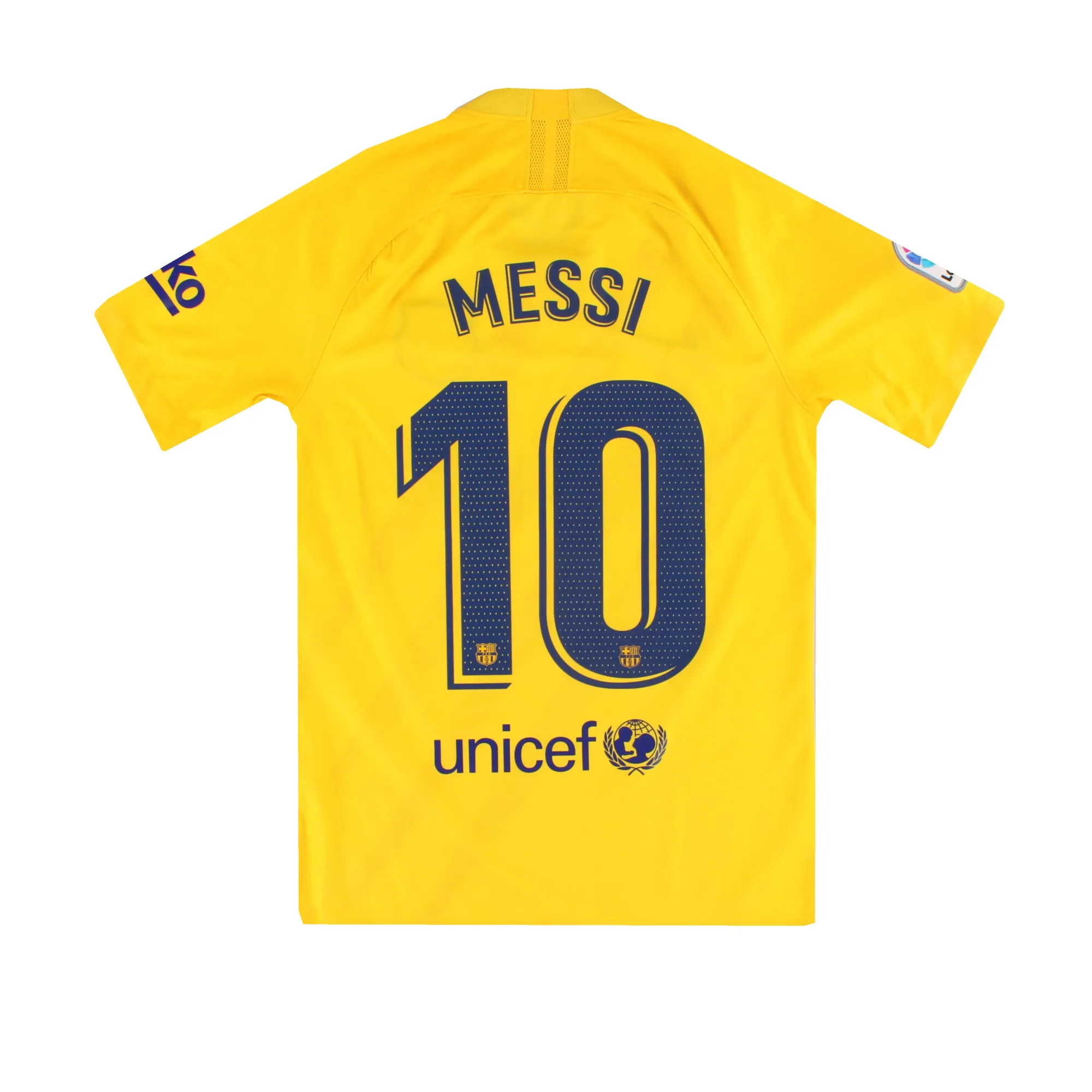 2019-20 Barcelona Nike Away Shirt Messi #10 S - Barcelona / Excellent 