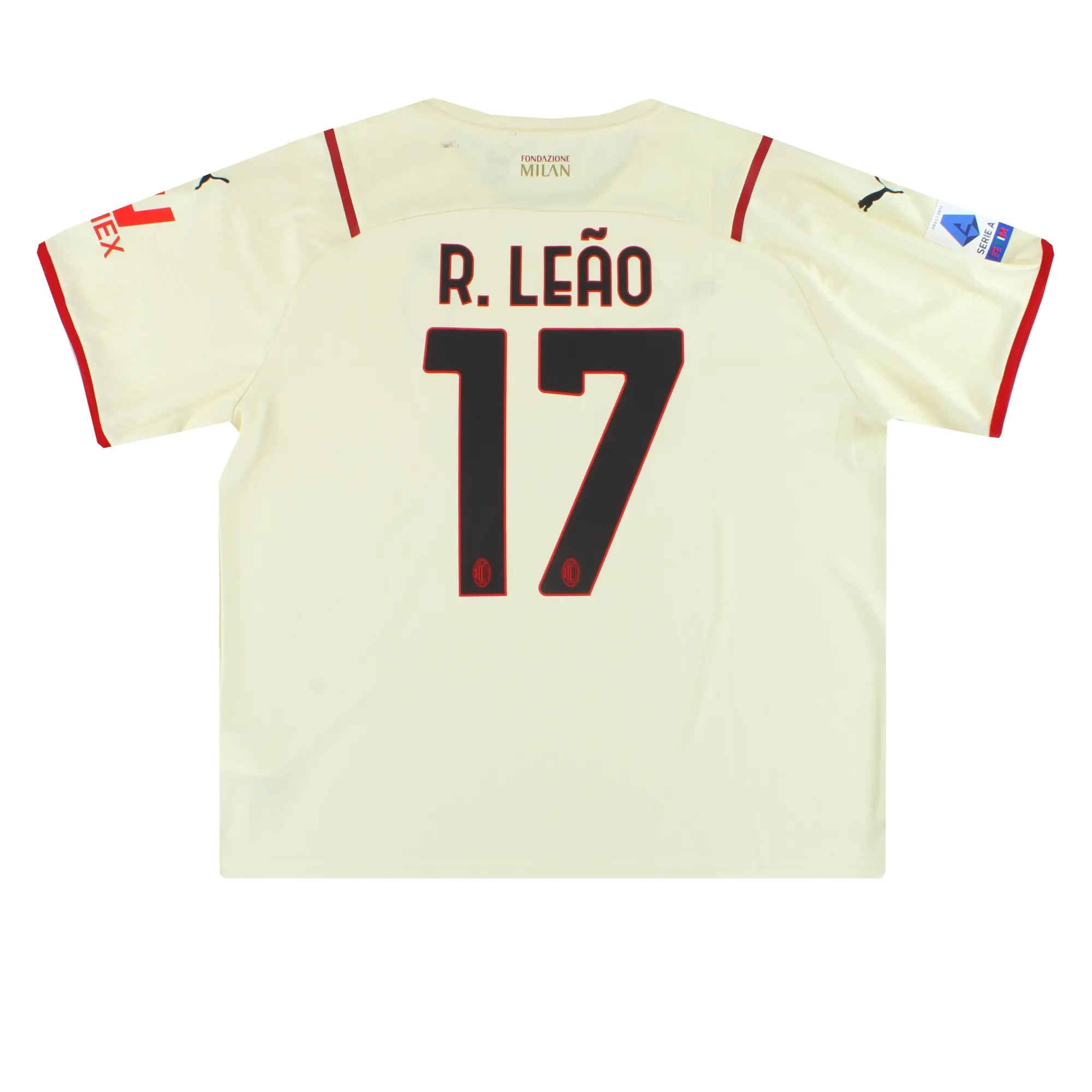 2021-22 AC Milan Puma Away Shirt R.Leao #17 XXL - AC Milan / Very good 
