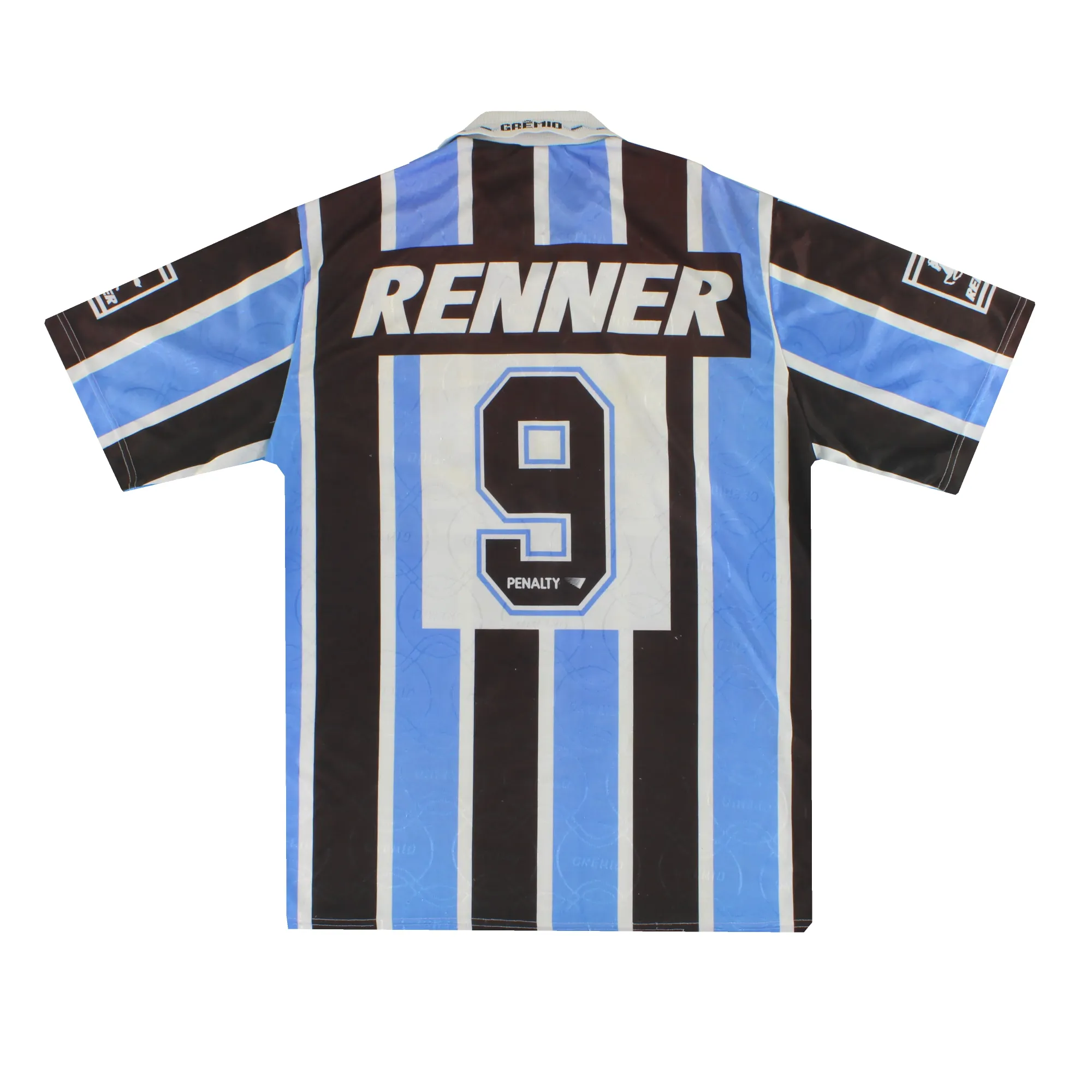 1994 Gremio Penalty Home Shirt #9 XL - Central and South American Clubs / Excellent 