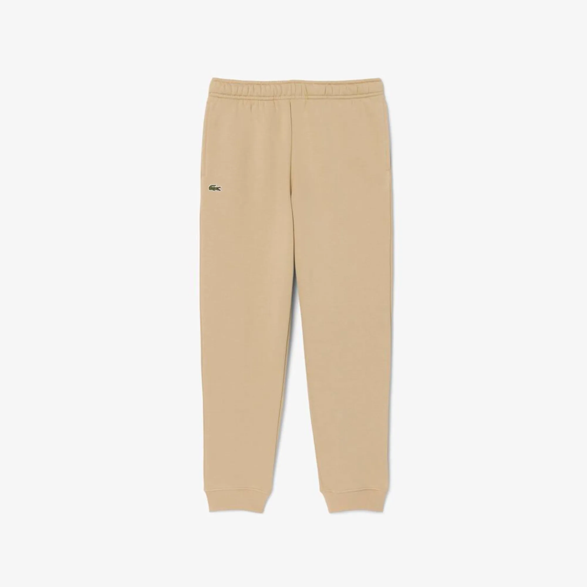 Lacoste Unisex Fleece Sweatpants - Beige