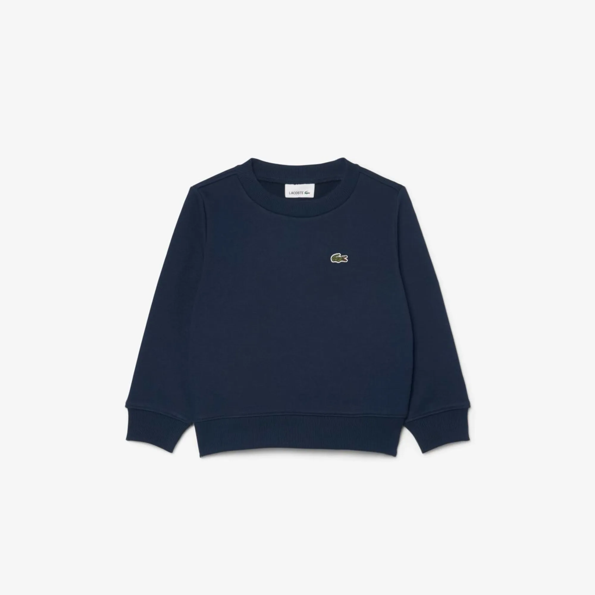Lacoste Unisex Fleece Crew Neck Sweatshirt - Midnight Blue