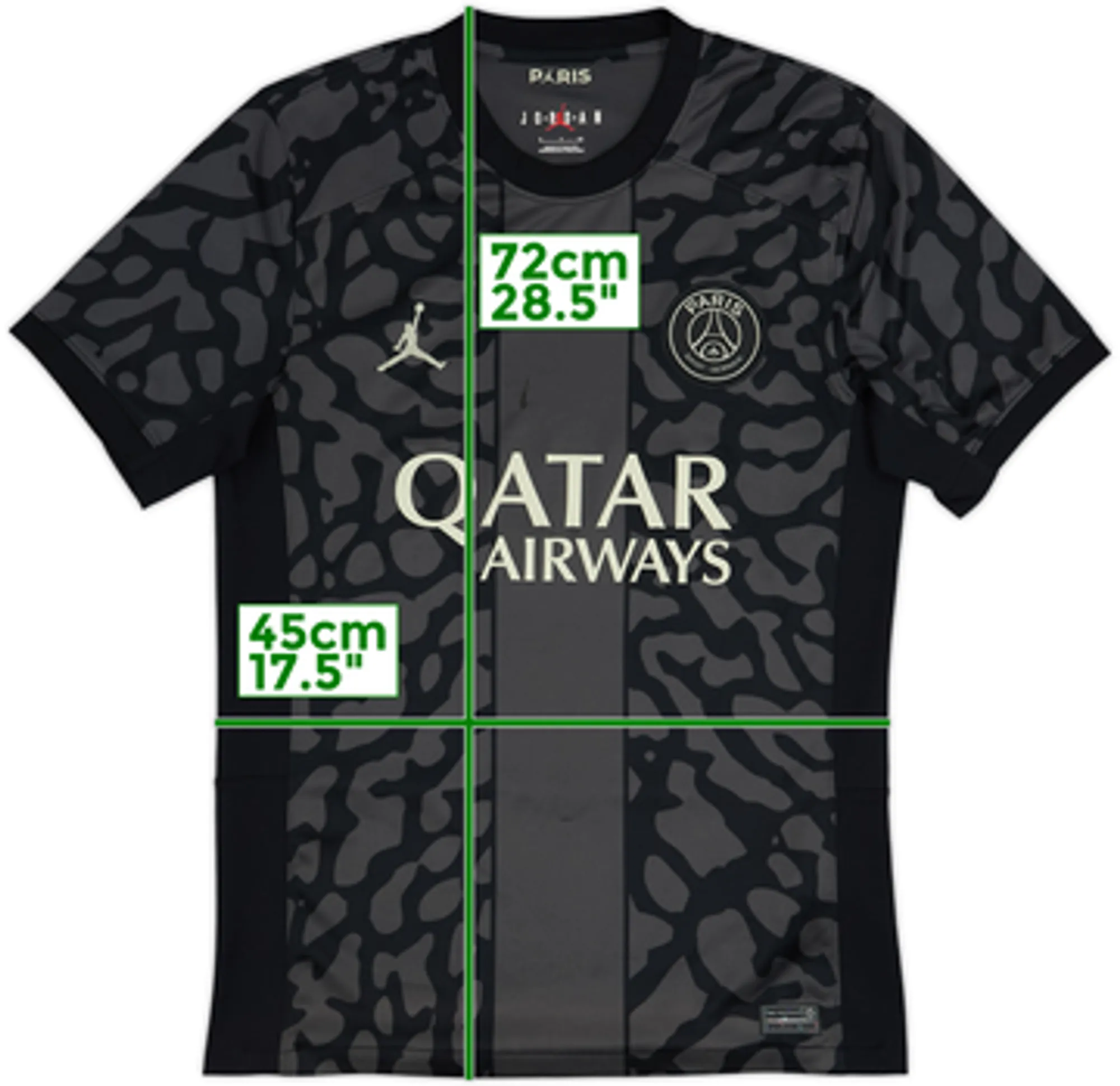 2023-24 Paris Saint-Germain Third Shirt - 6/10 - (S)