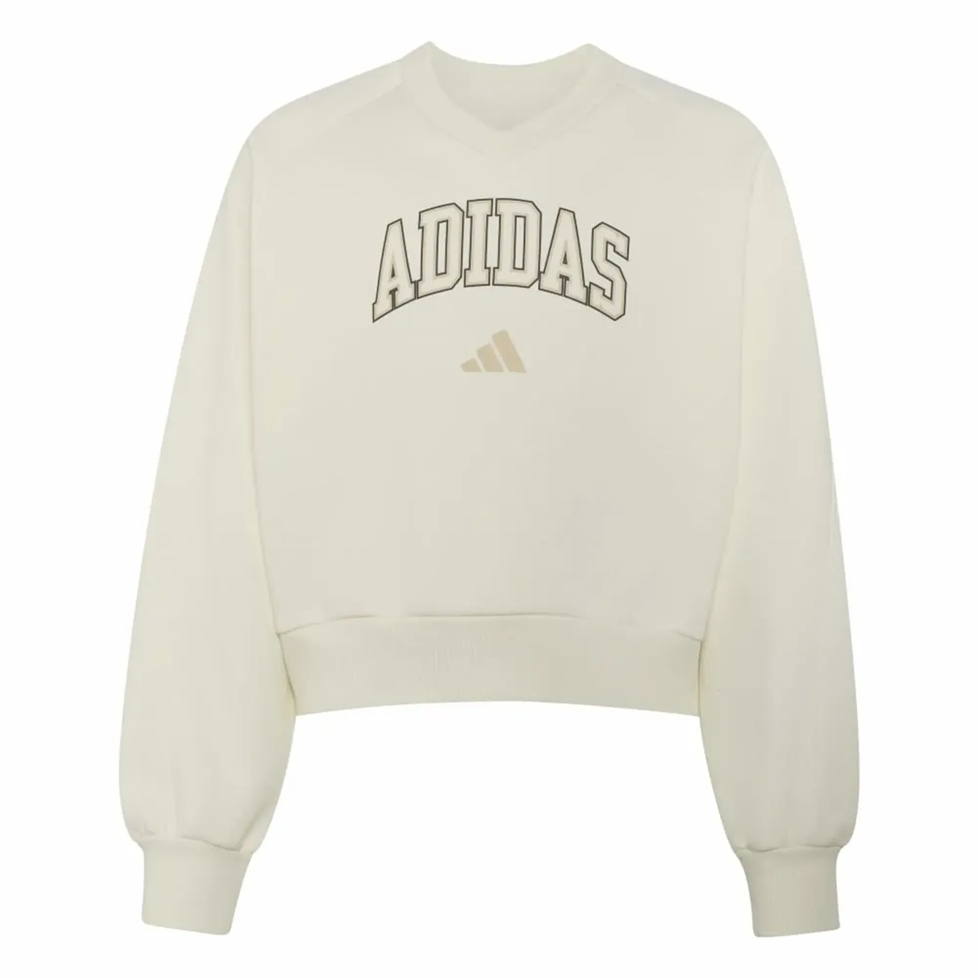 Adidas Seasonals Collegiate Typography V-neck Sweatshirt