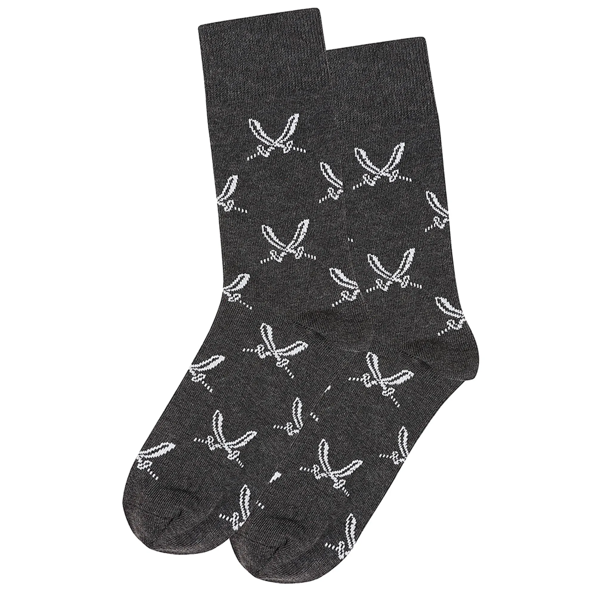 Sheffield United All Over Sword Sock - Grey - Mens
