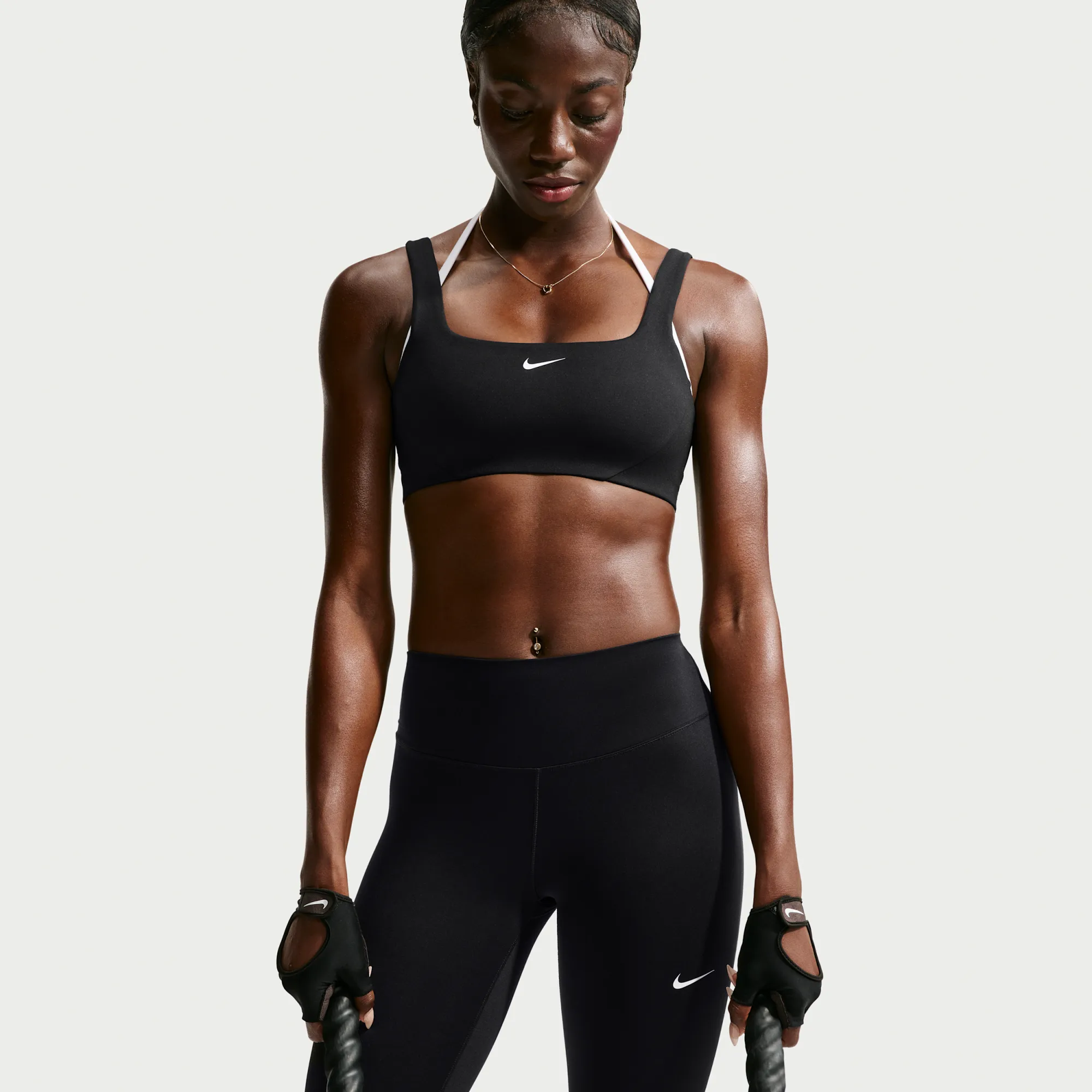 Nike One Women's Light-Support Sports Bra - Black