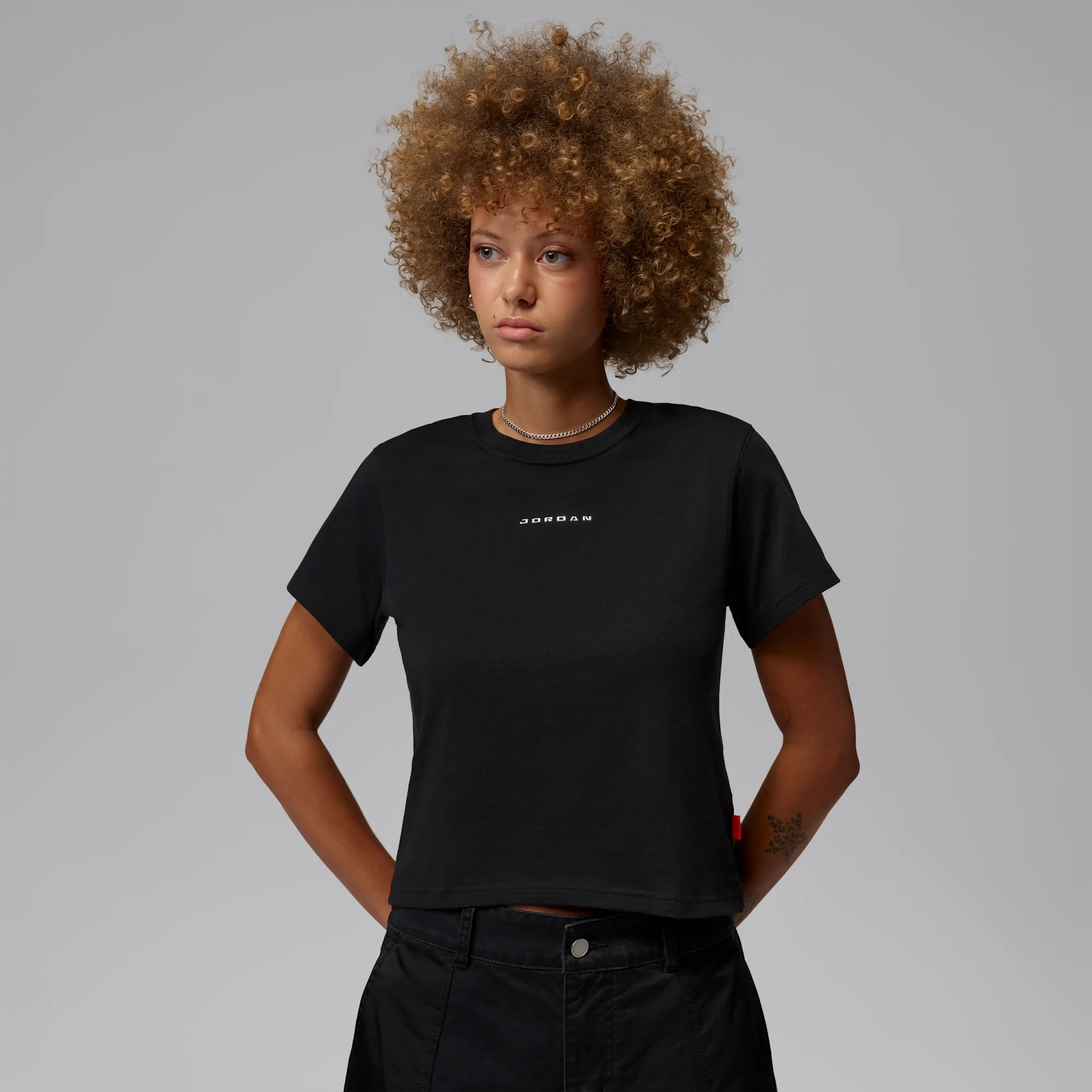 Nike Jordan Women's T-Shirt - Black