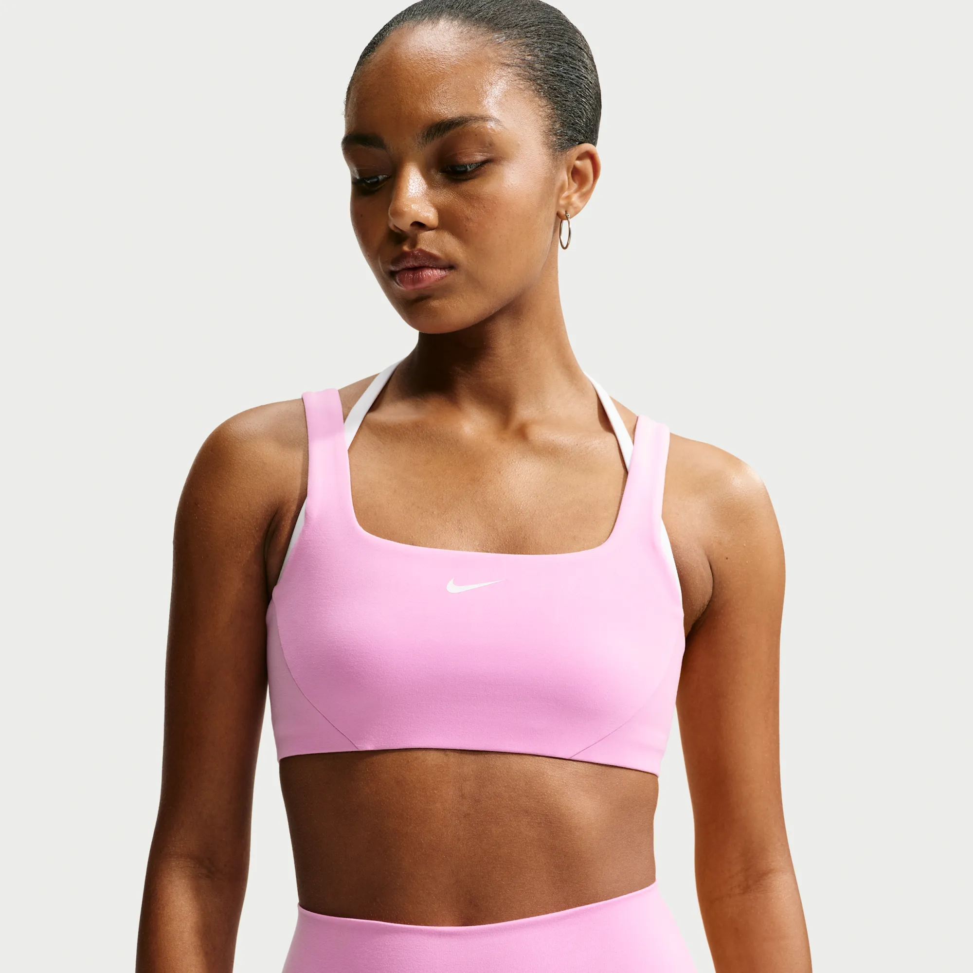 Nike One Women's Light-Support Sports Bra - Pink