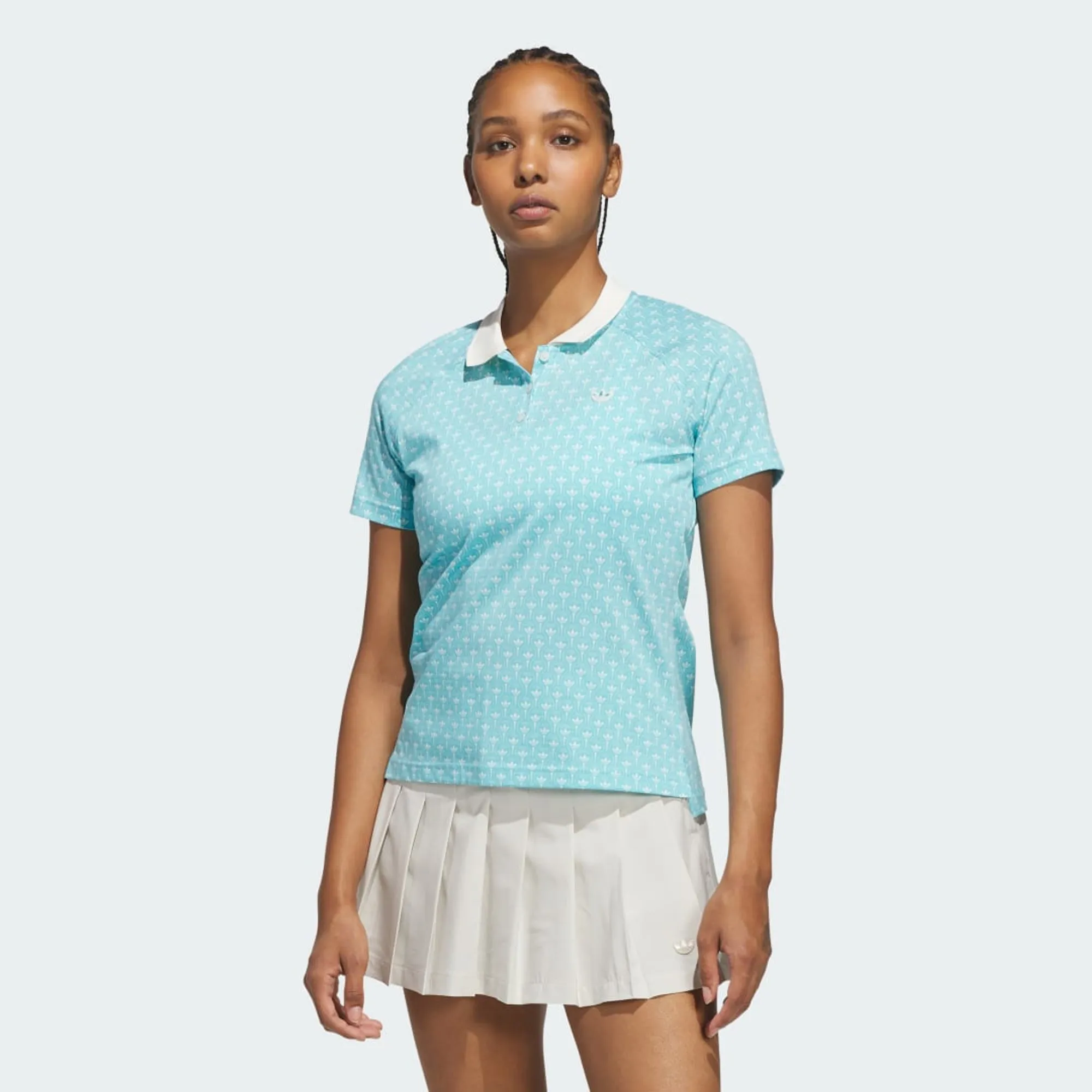 adidas Originals All Over Trefoil Polo Shirt