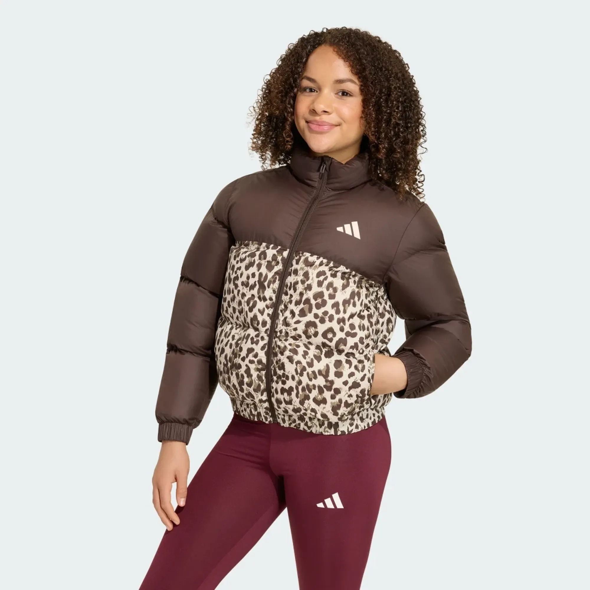 adidas SYNTHETIC DOWN ALLOVER PRINT JACKET