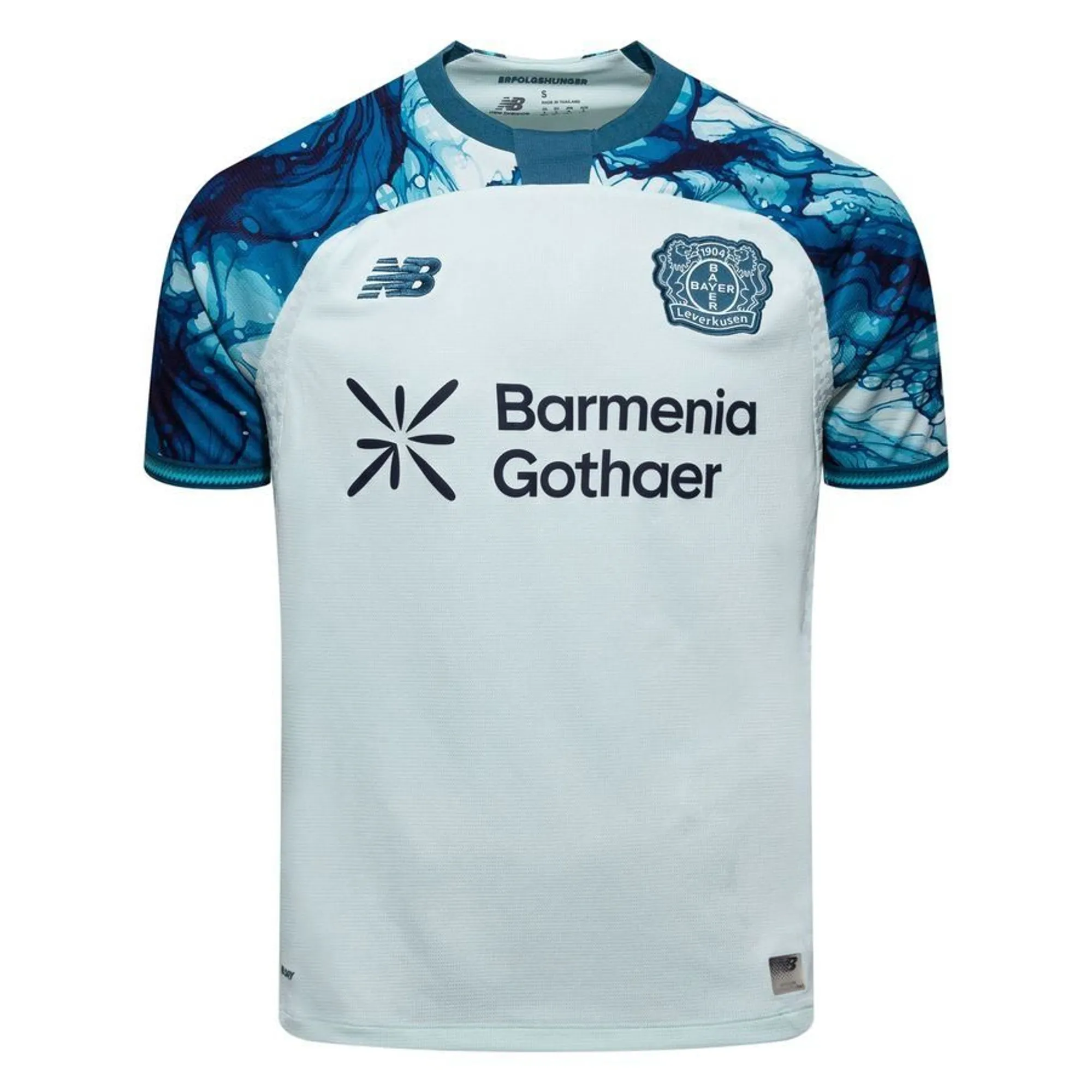 Bayer 04 Leverkusen Men's New Balance 26/27 Away Short Sleeve Jersey Polyester