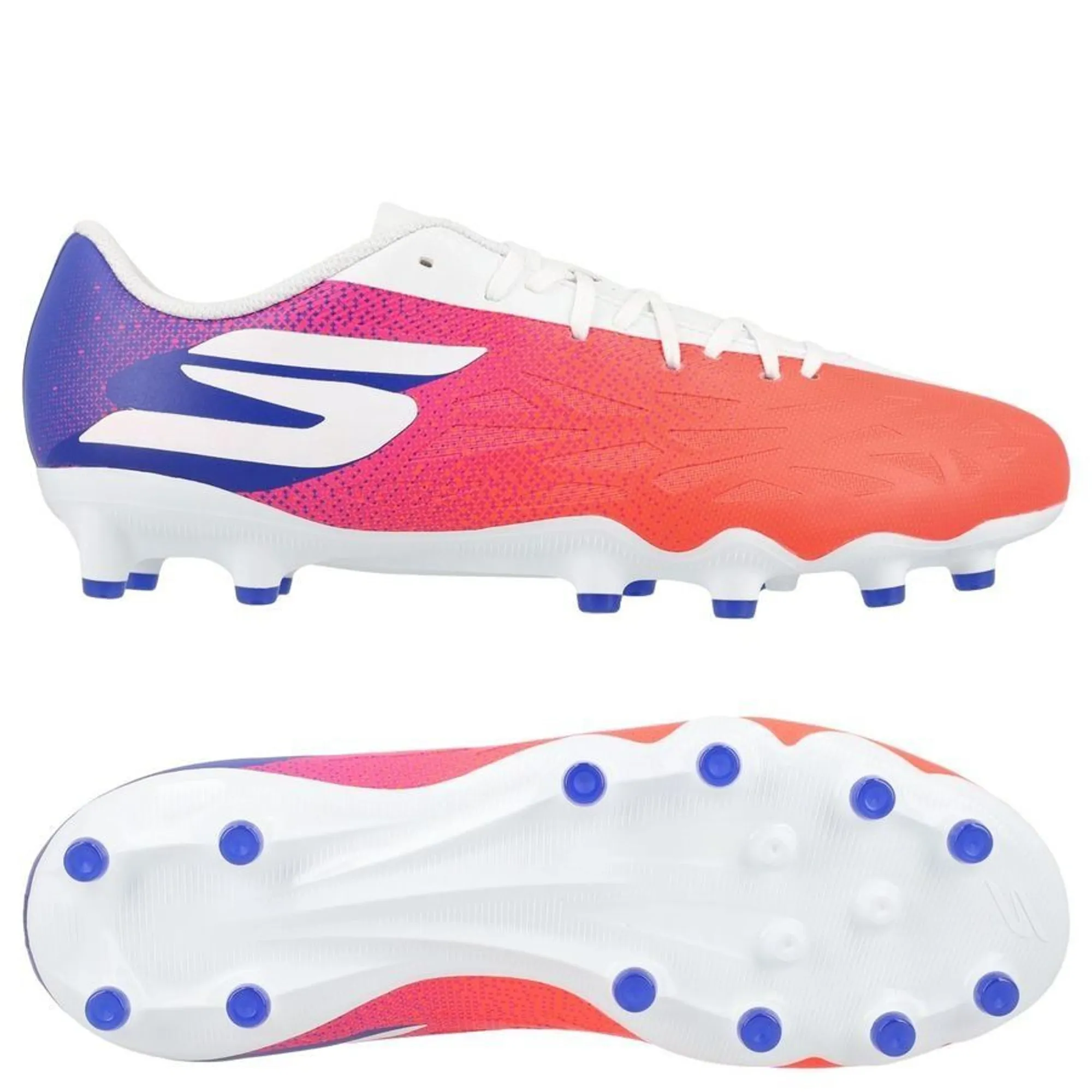 Skechers Razor 2 Academy AG Sneaker in Black/Blue/Pink