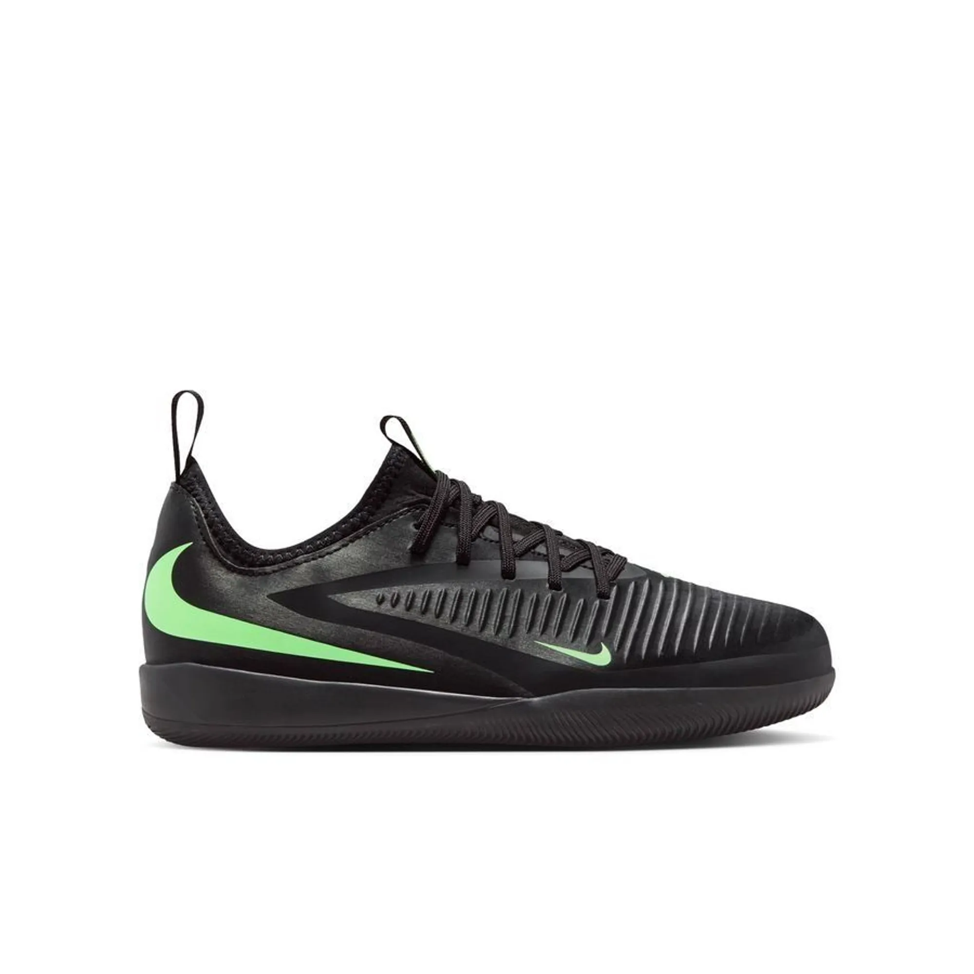 Nike Phantom 6 Low Cut Academy Shadow Ic - Black/Illusion Green Kids - ['Black']