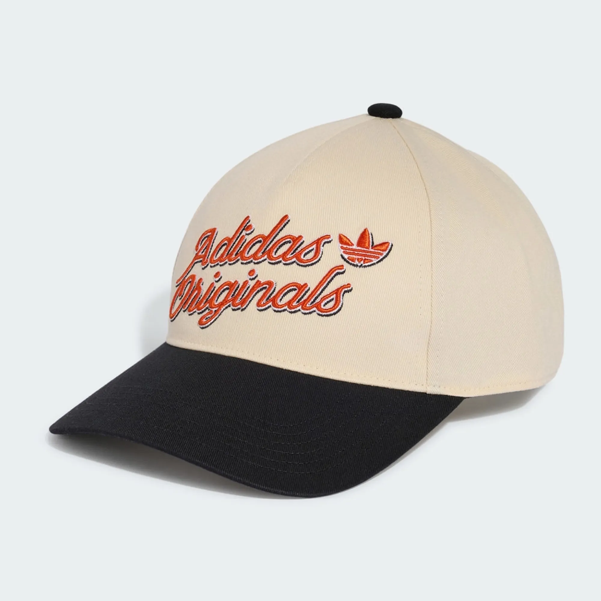 Adidas Originals American Classic Baseball Cap In Wonder White / Black