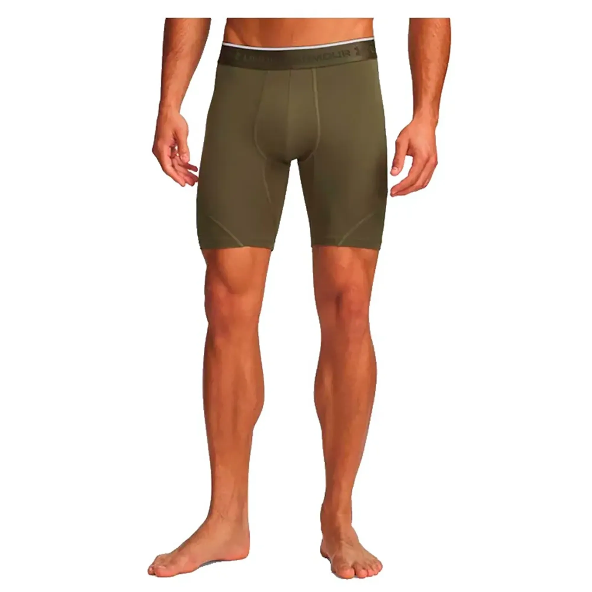 Under Armour HeatGear® Elite Men's Long Shorts Marine OD Green / Marine OD Green / Reflective L