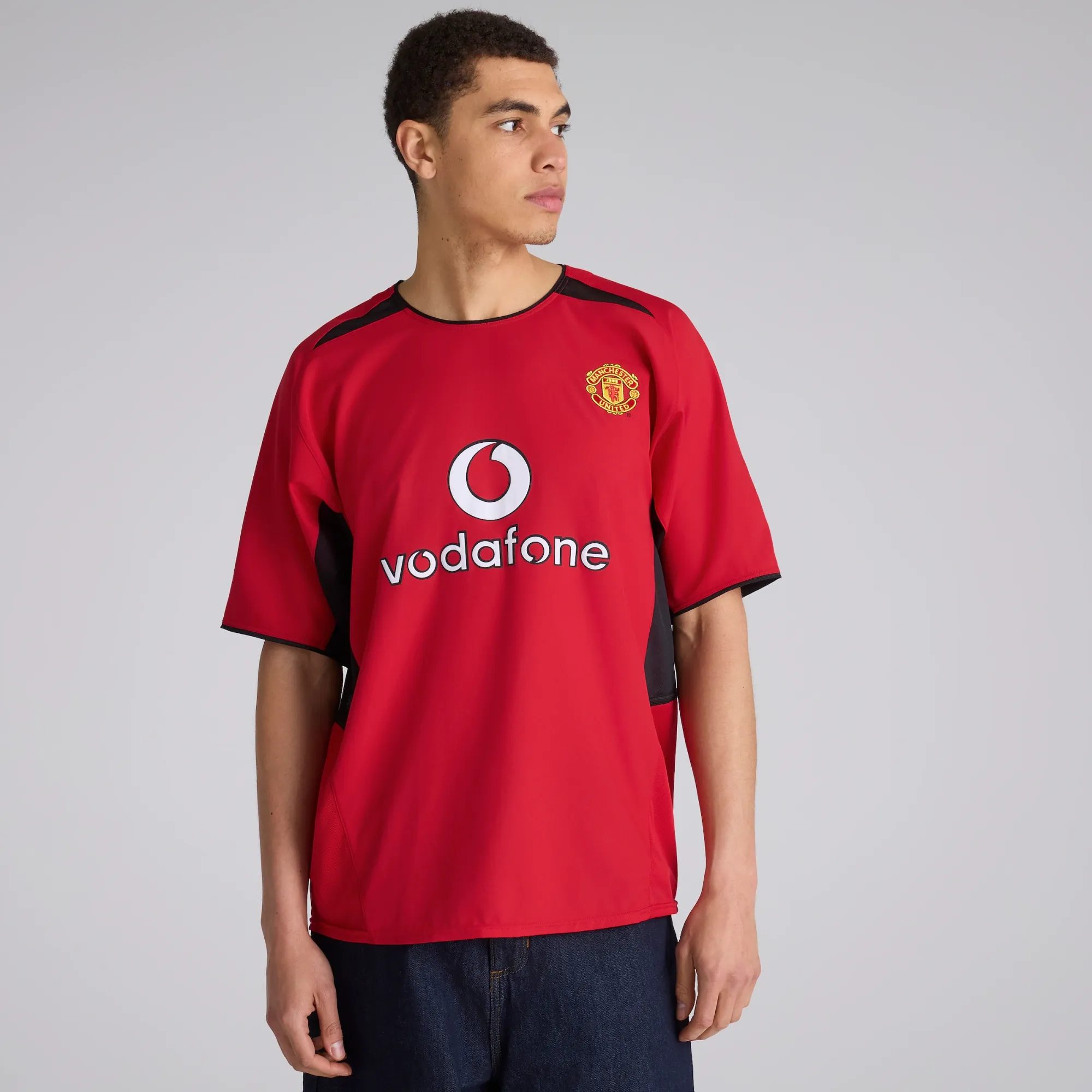 Manchester United 2002-04 Retro Home Shirt Red