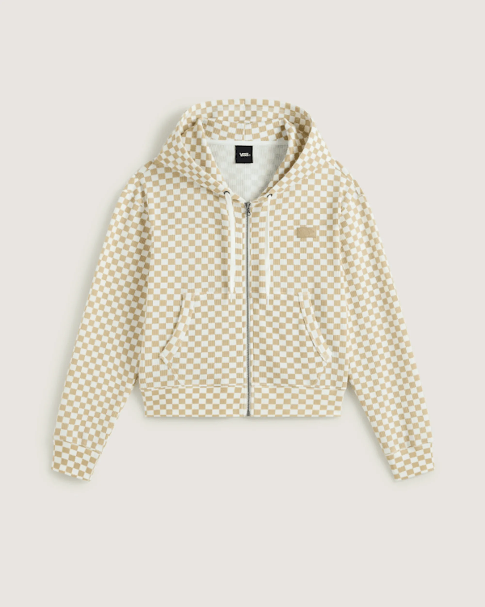Vans - Pierce Shrunken Full Zip Marshmallow, Woman, White