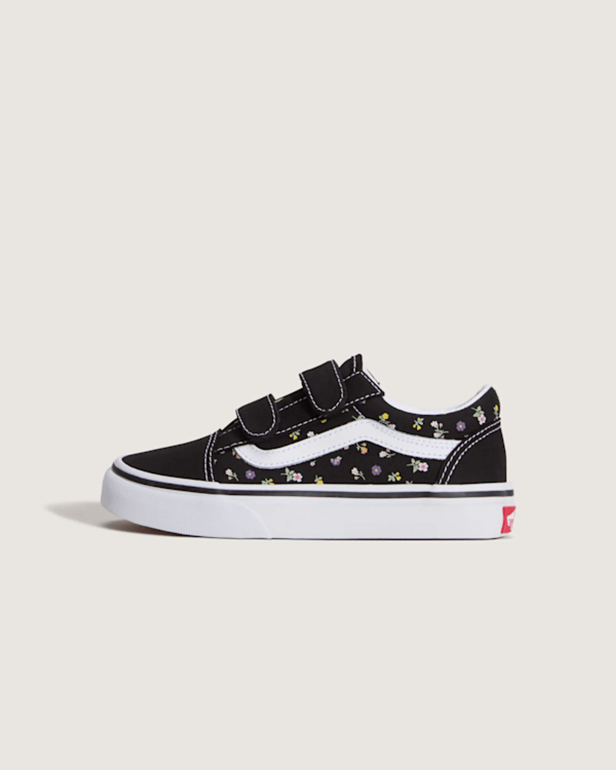 Vans - Kids Old Skool V Shoes (4-8 Years), Black