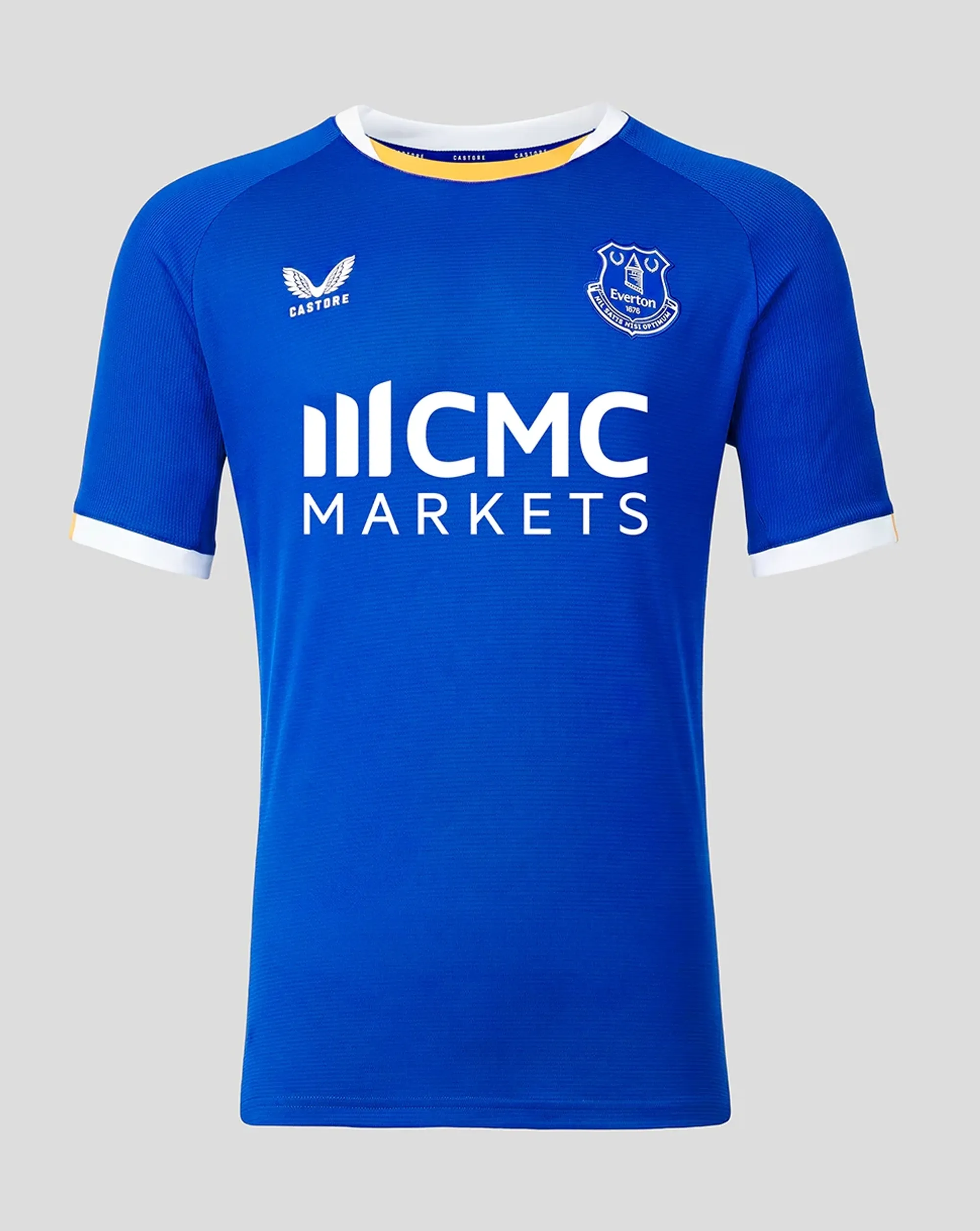 Castore Everton Fc Men's 2026/27 Home Short Sleeve Shirt