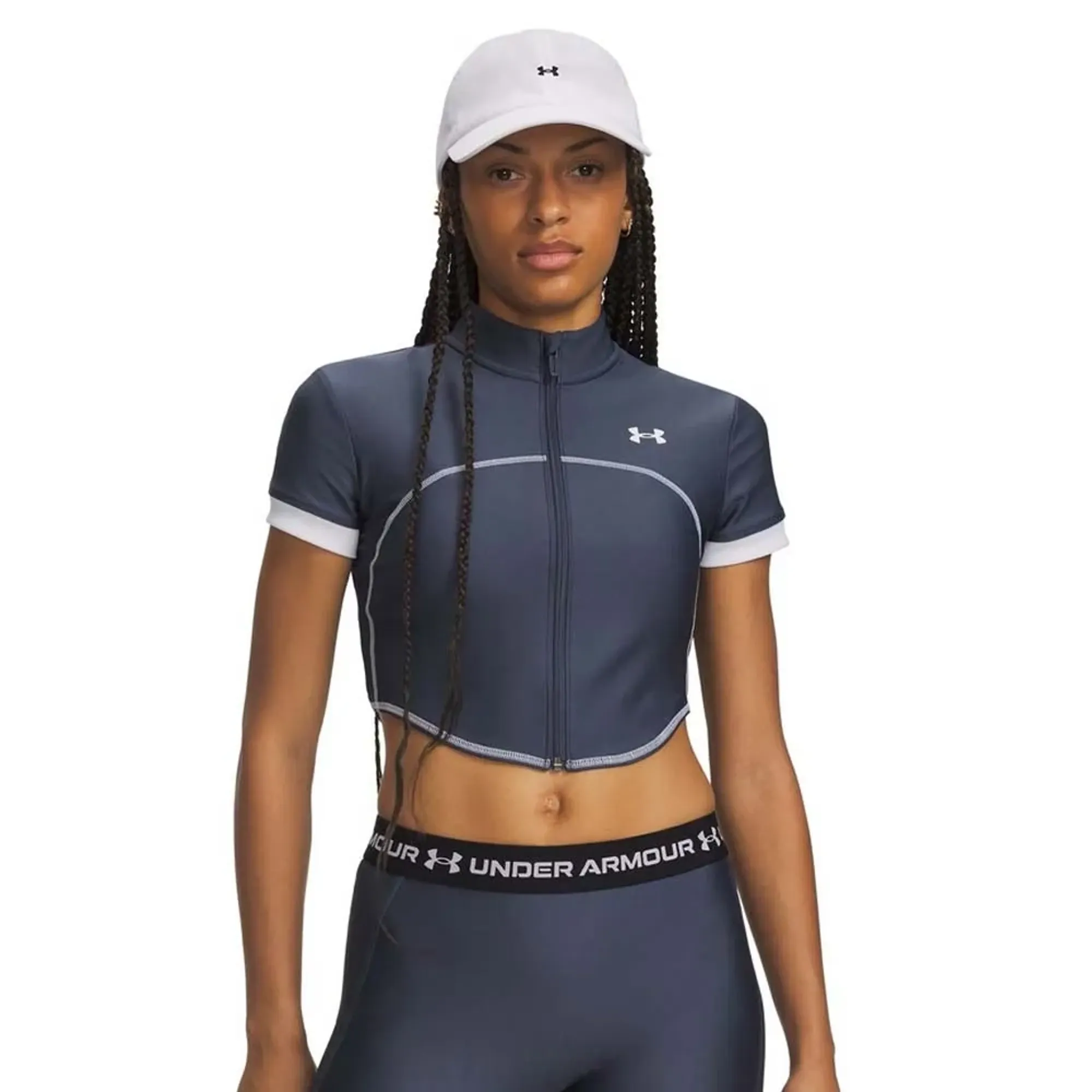Under Armour Heatgear Novelty Fz Short Sleeve T-shirt